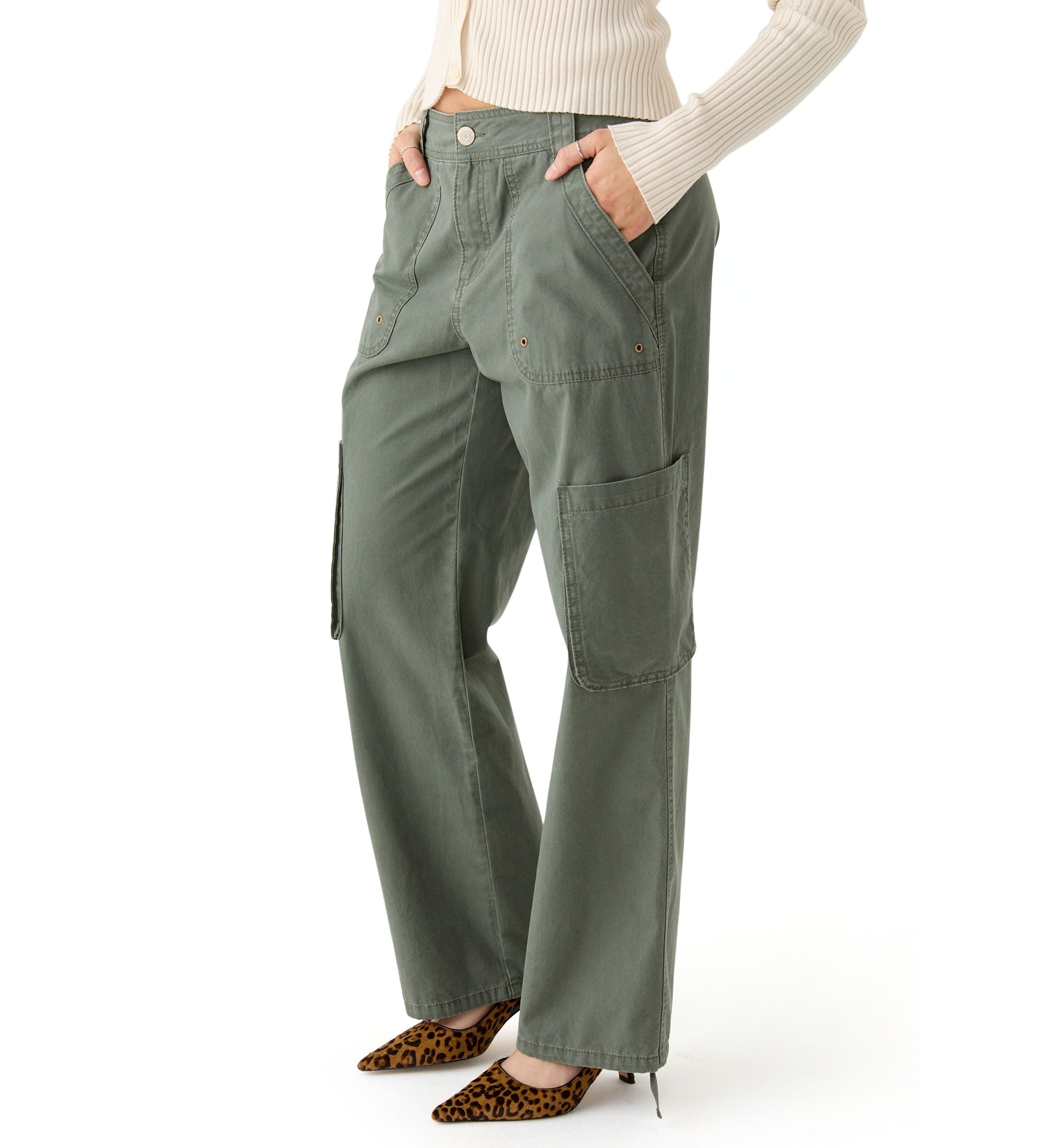 Womens Canvas Twill Pants