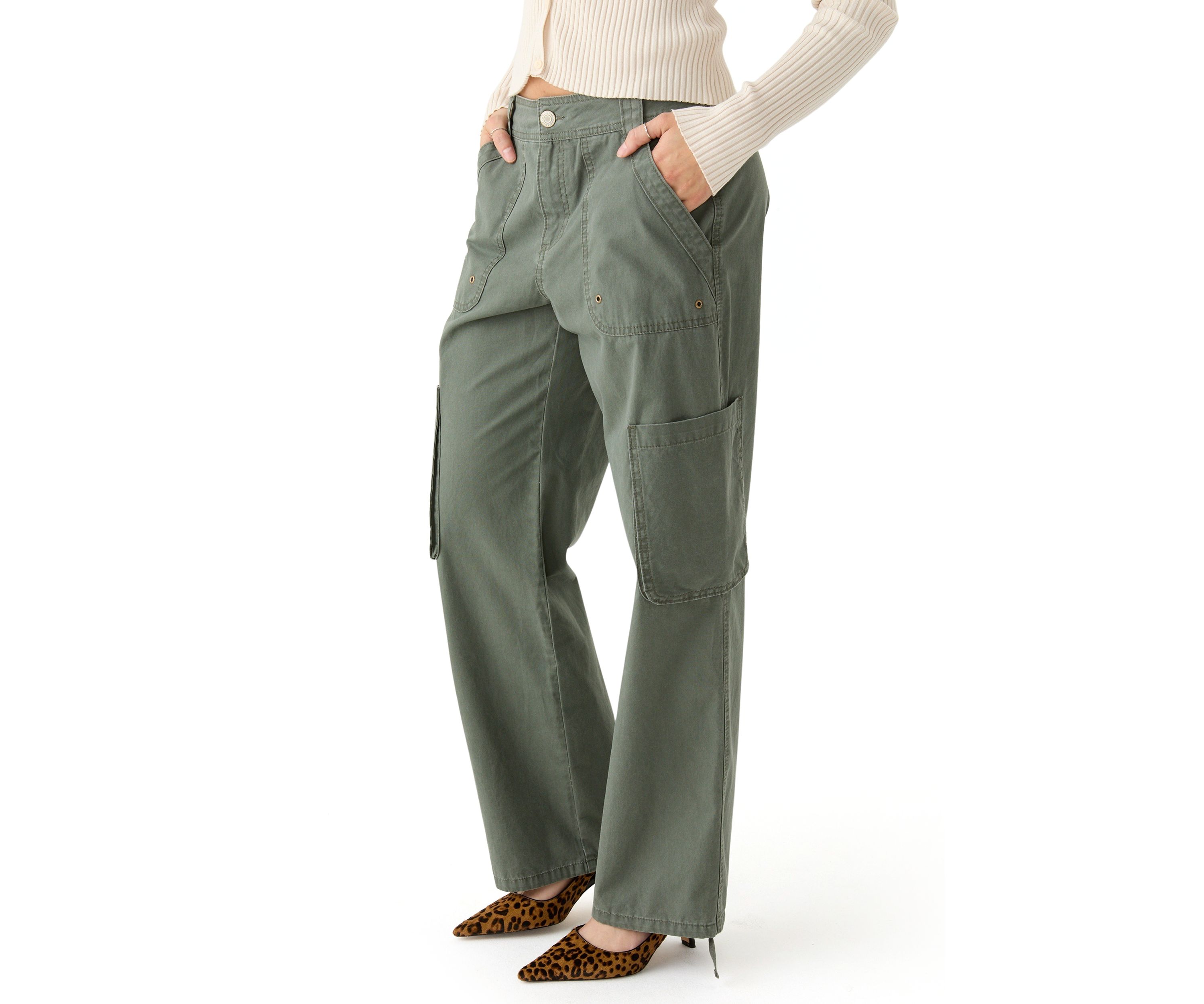 Womens Canvas Twill Pants