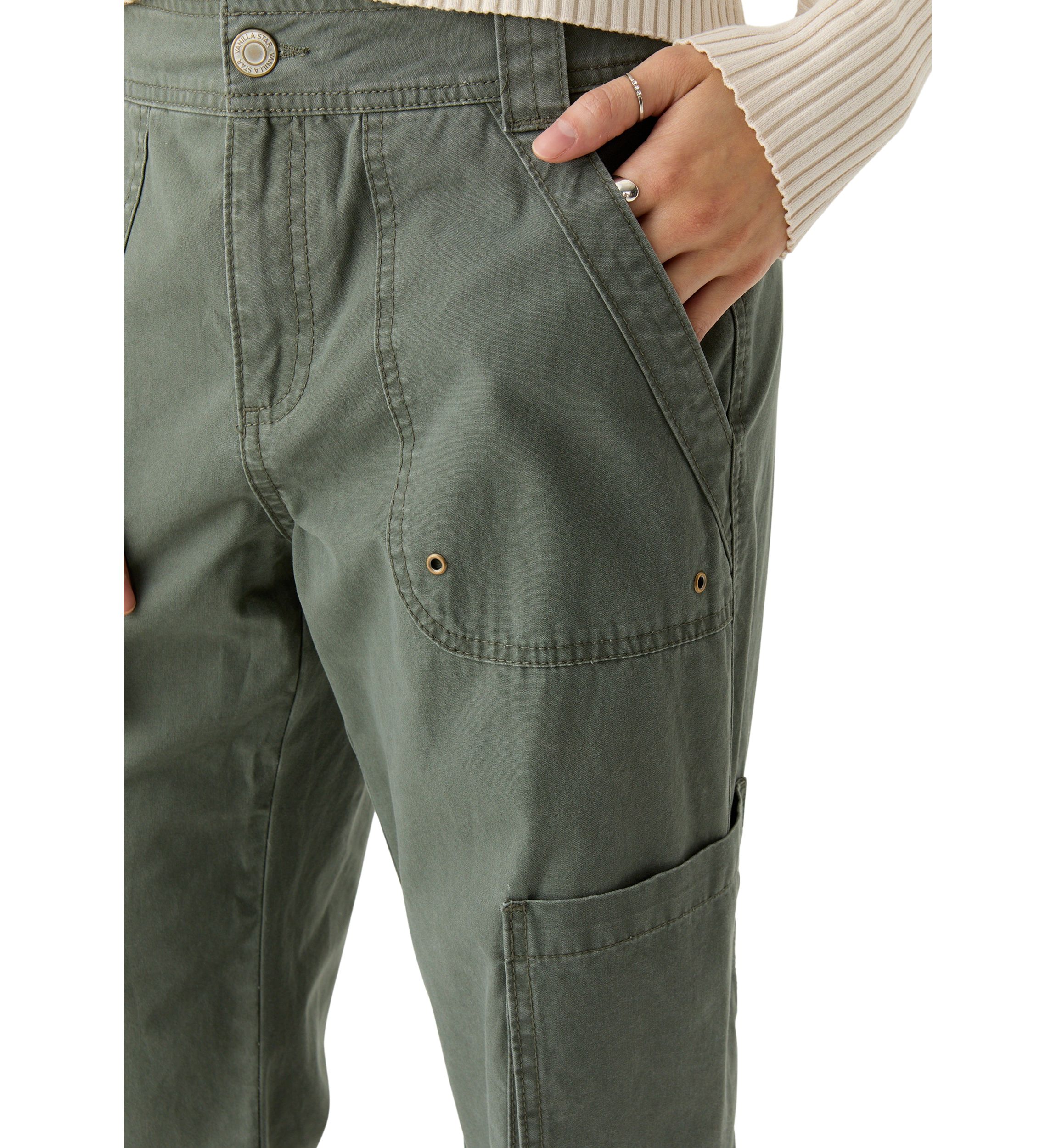 Womens Canvas Twill Pants