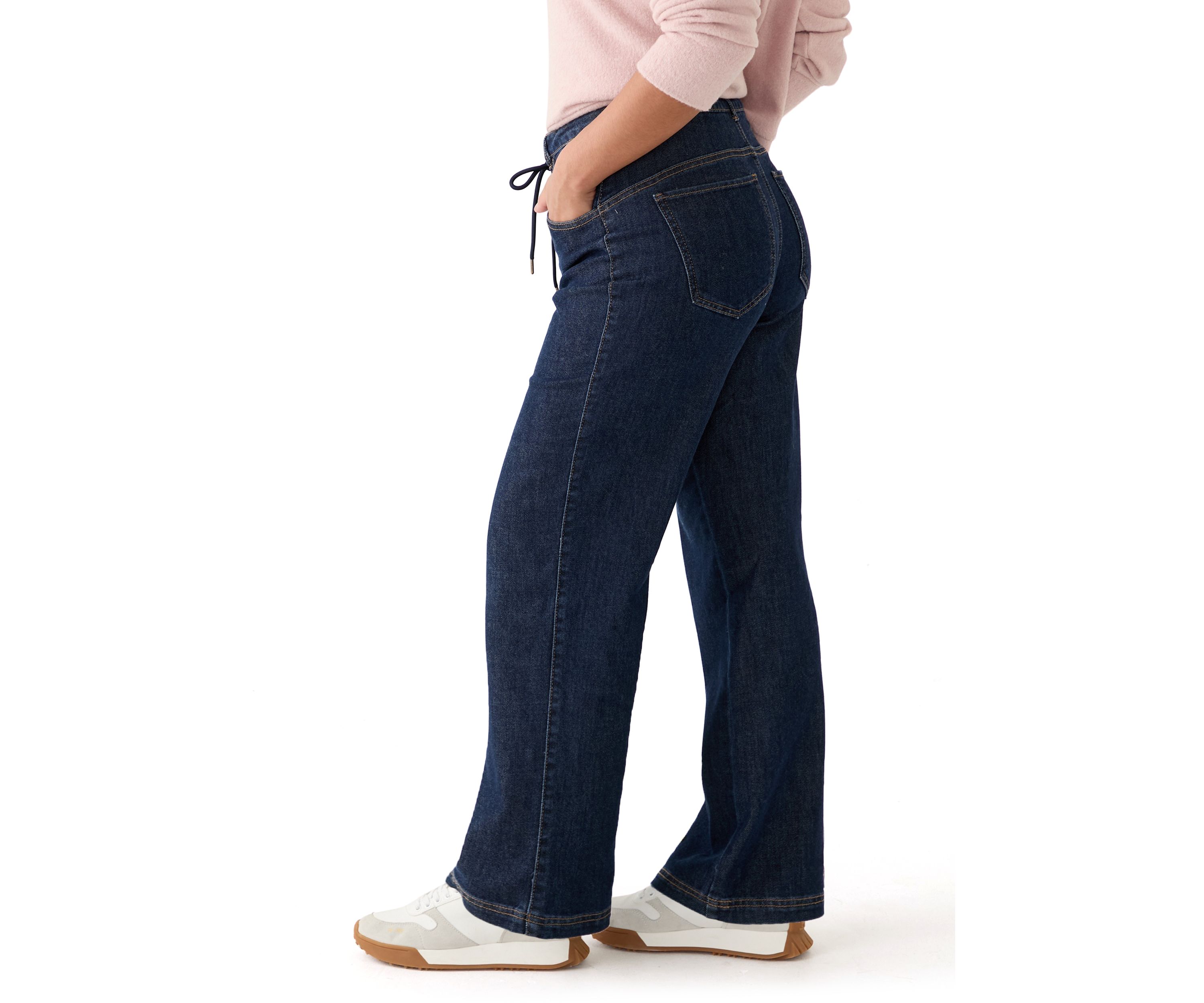 Womens Tie Front Jeans