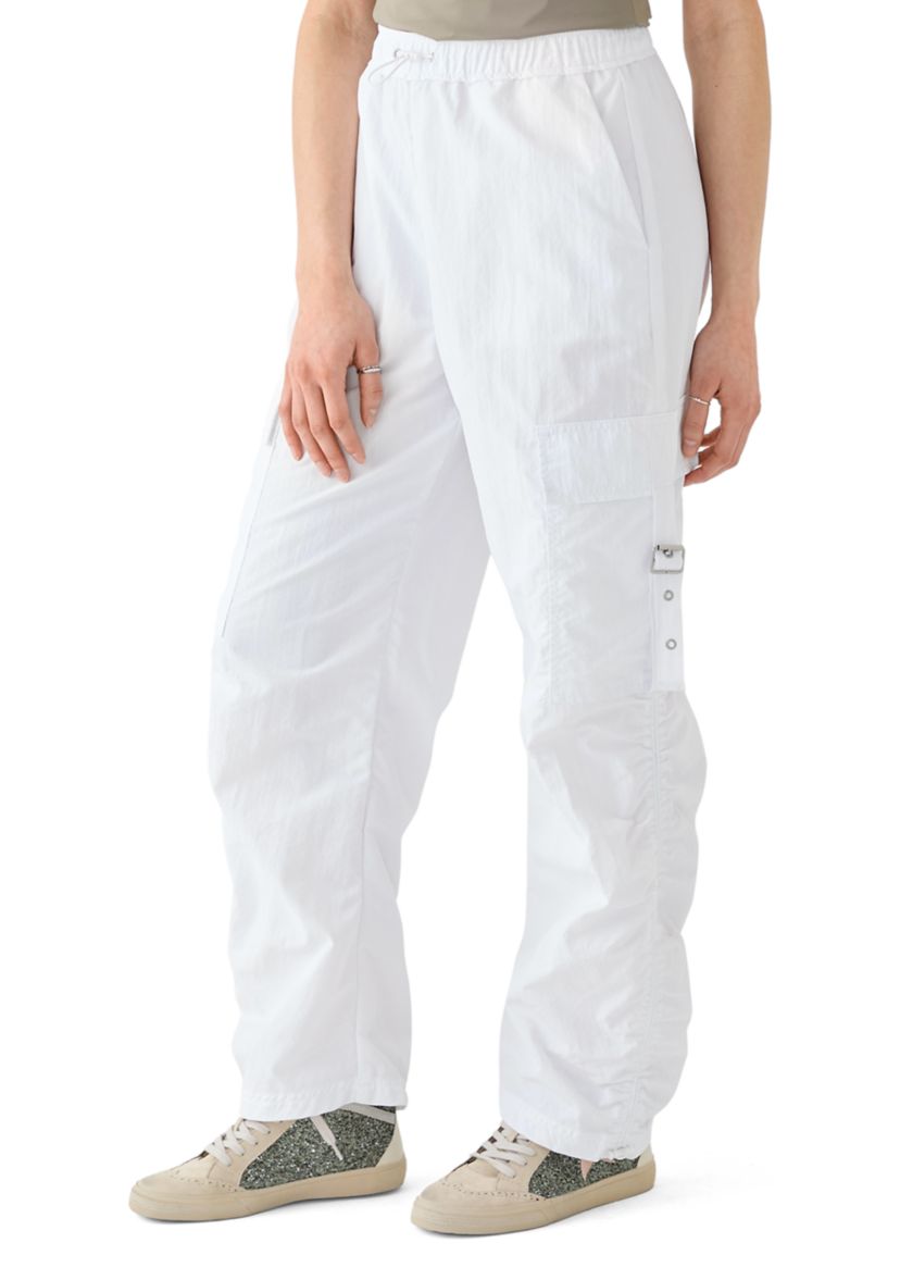 Womens Side Ruched Cargo Pants