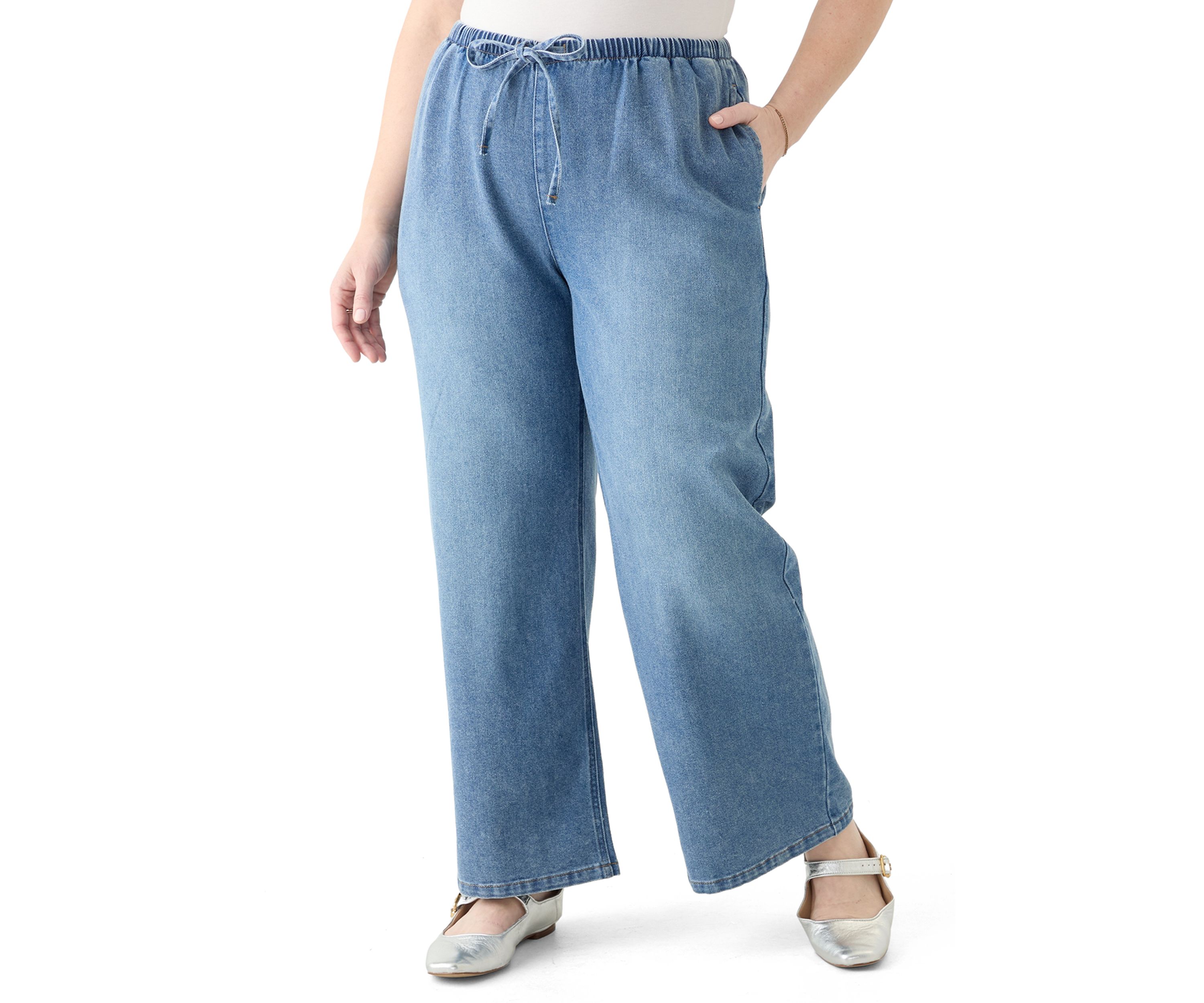 Plus Size Cozy Pull On Pants