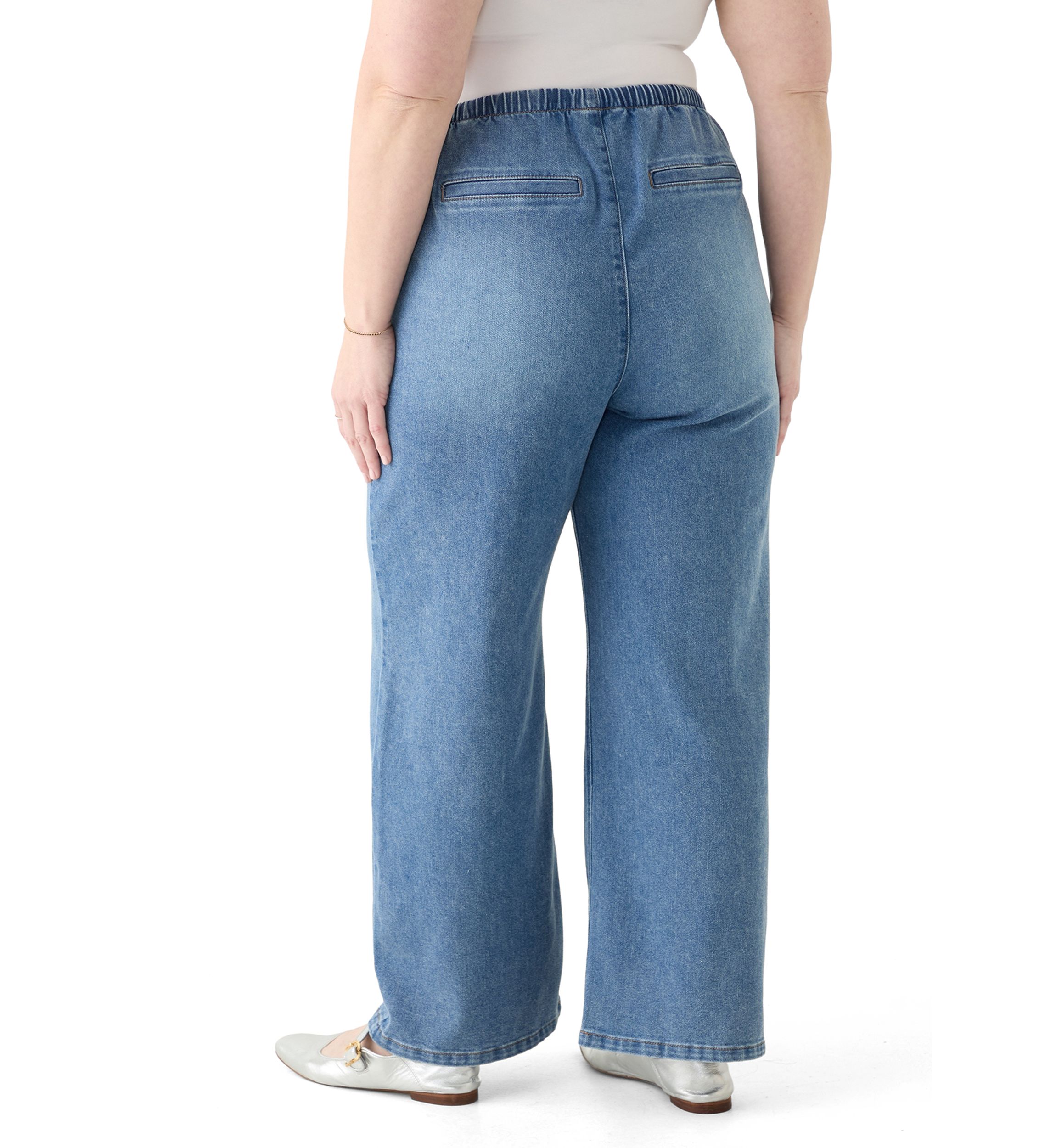 Plus Size Cozy Pull On Pants