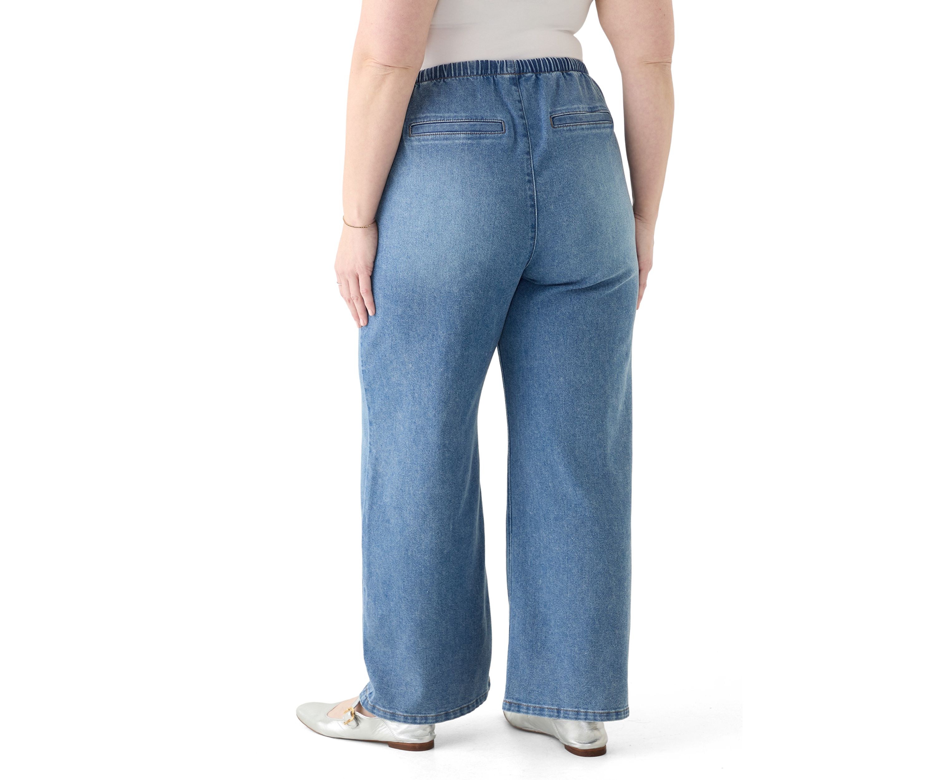 Plus Size Cozy Pull On Pants