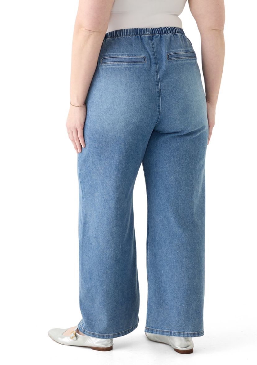 Plus Size Cozy Pull On Pants