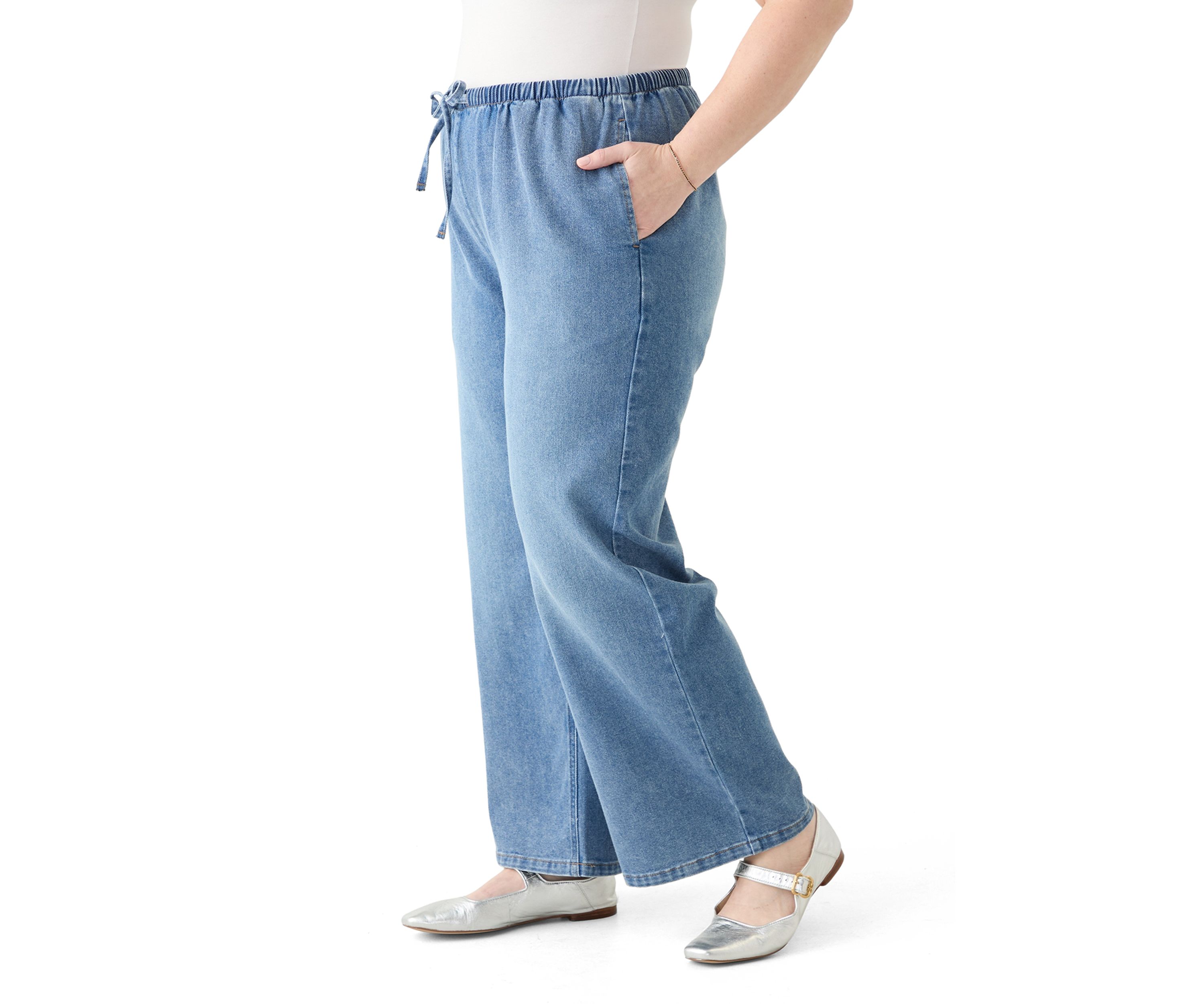 Plus Size Cozy Pull On Pants
