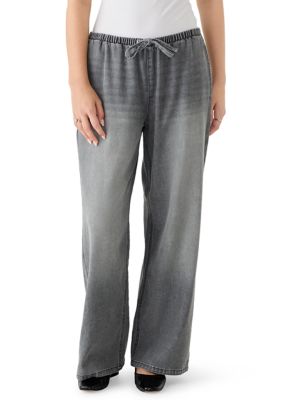 Vanilla Star Women's Wide Leg Jeans, XL