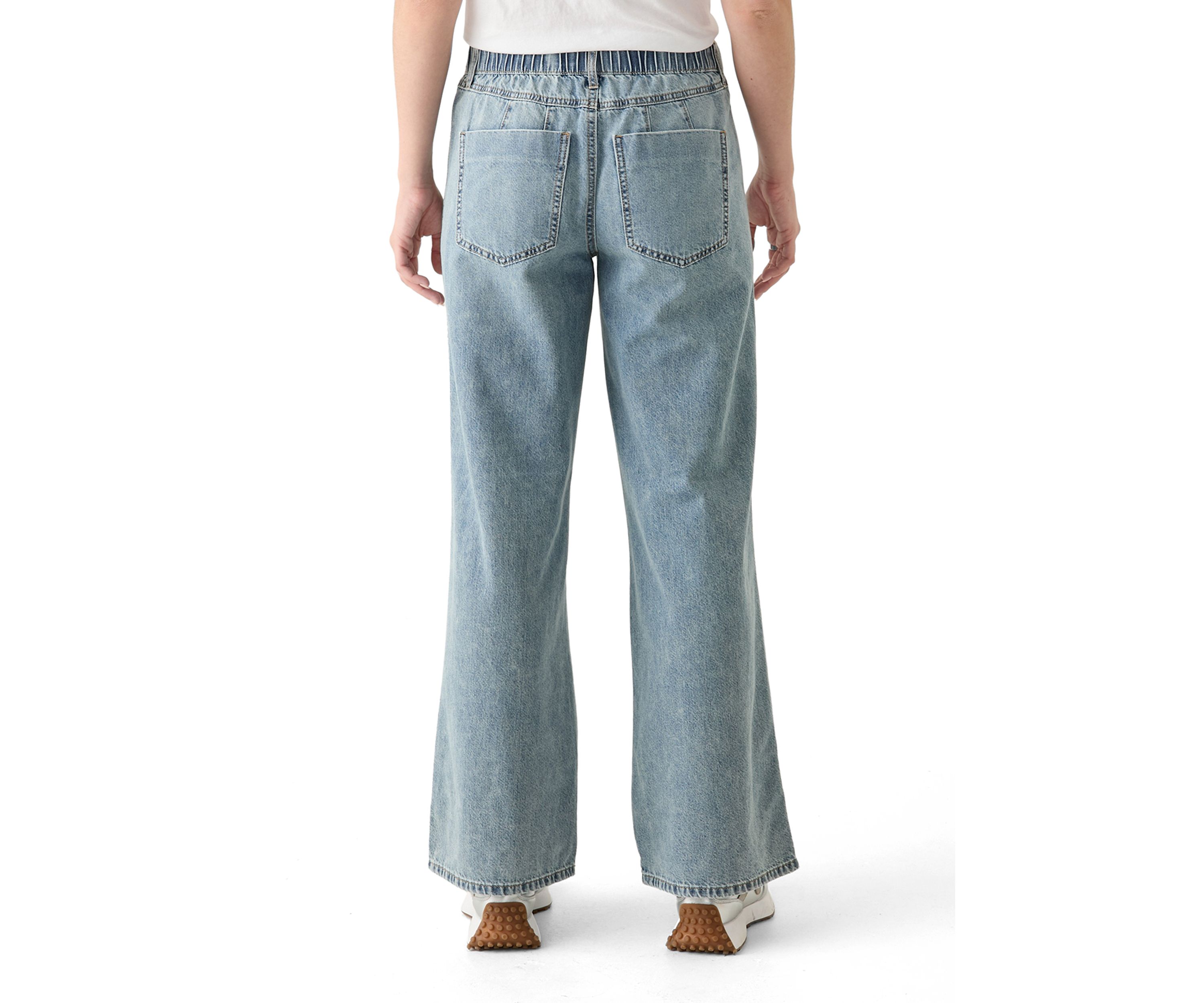 Womens Wide Leg Jeans