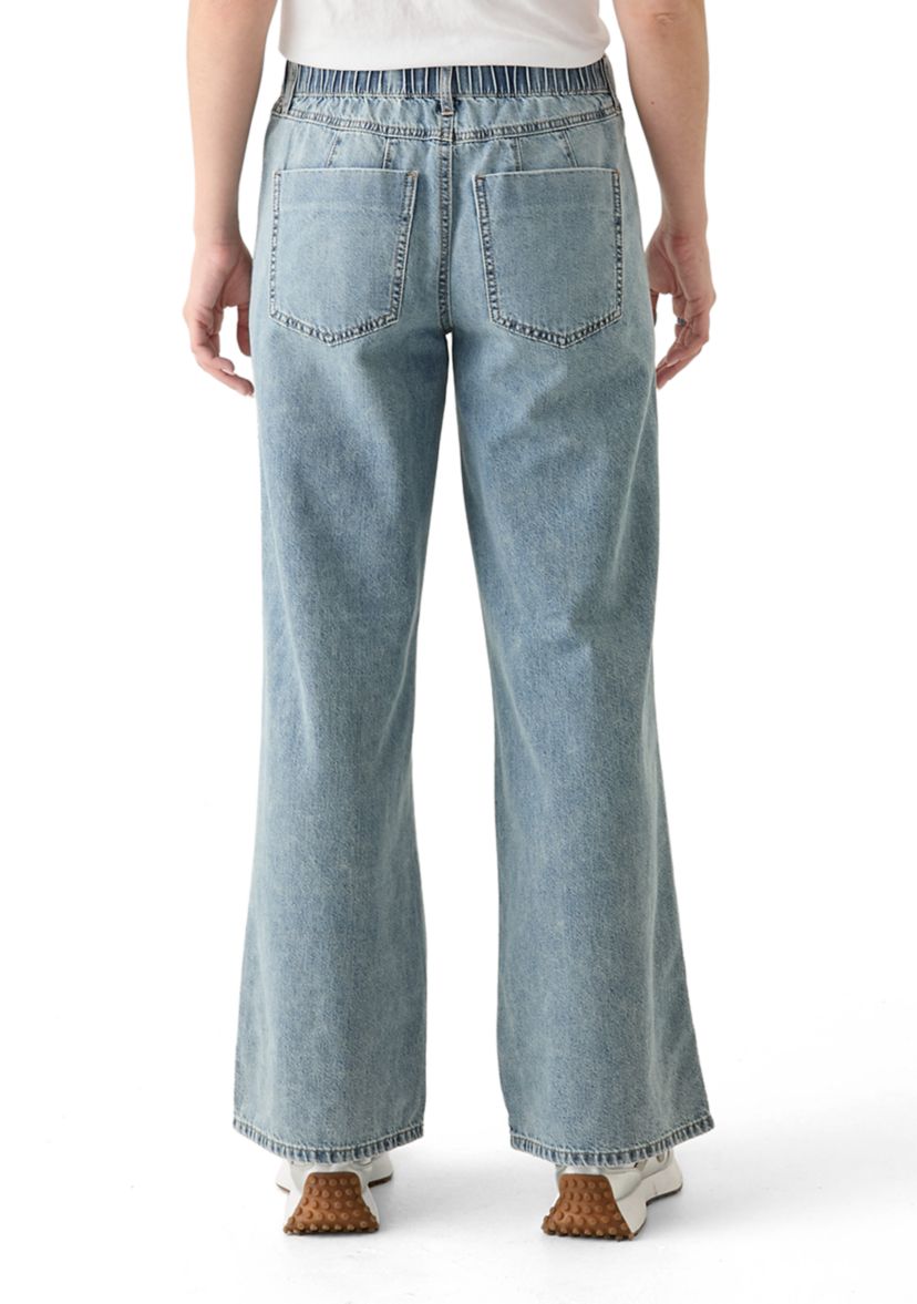 Womens Wide Leg Jeans