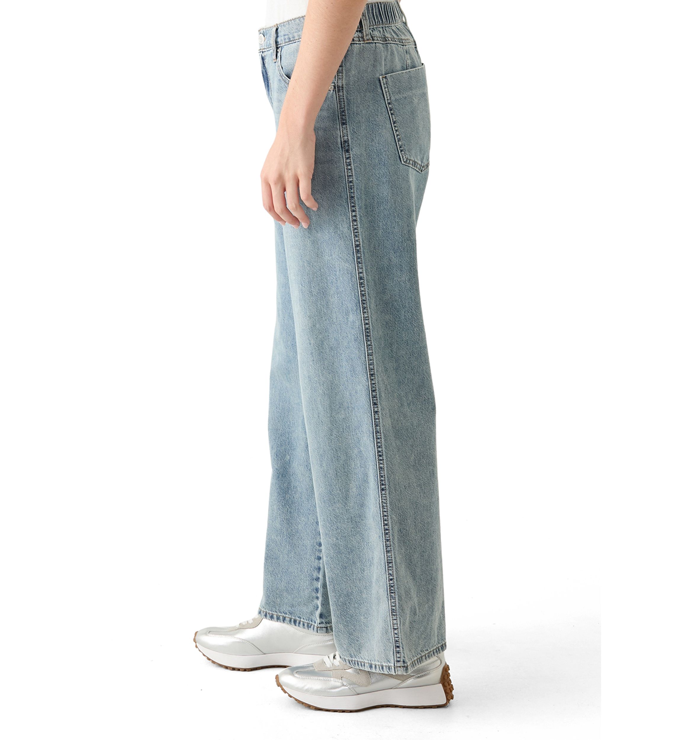 Womens Wide Leg Jeans