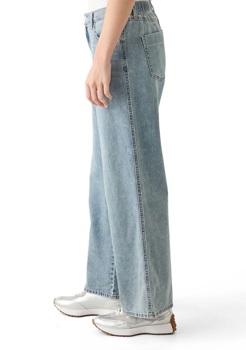 Womens Wide Leg Jeans
