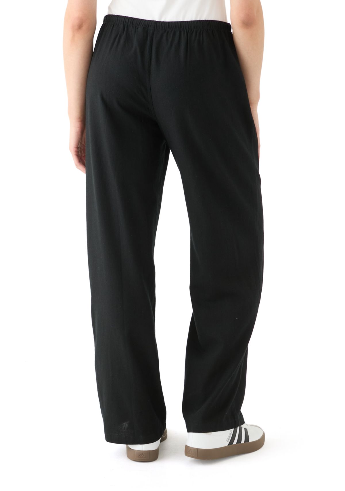 Womens Linen Drawstring Pants