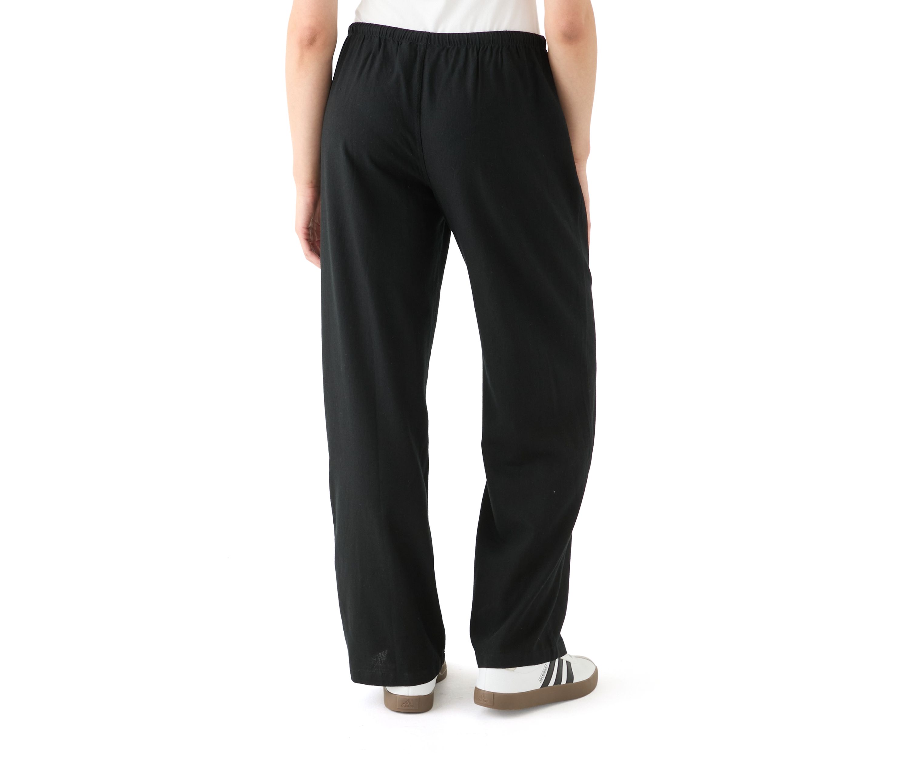 Womens Linen Drawstring Pants
