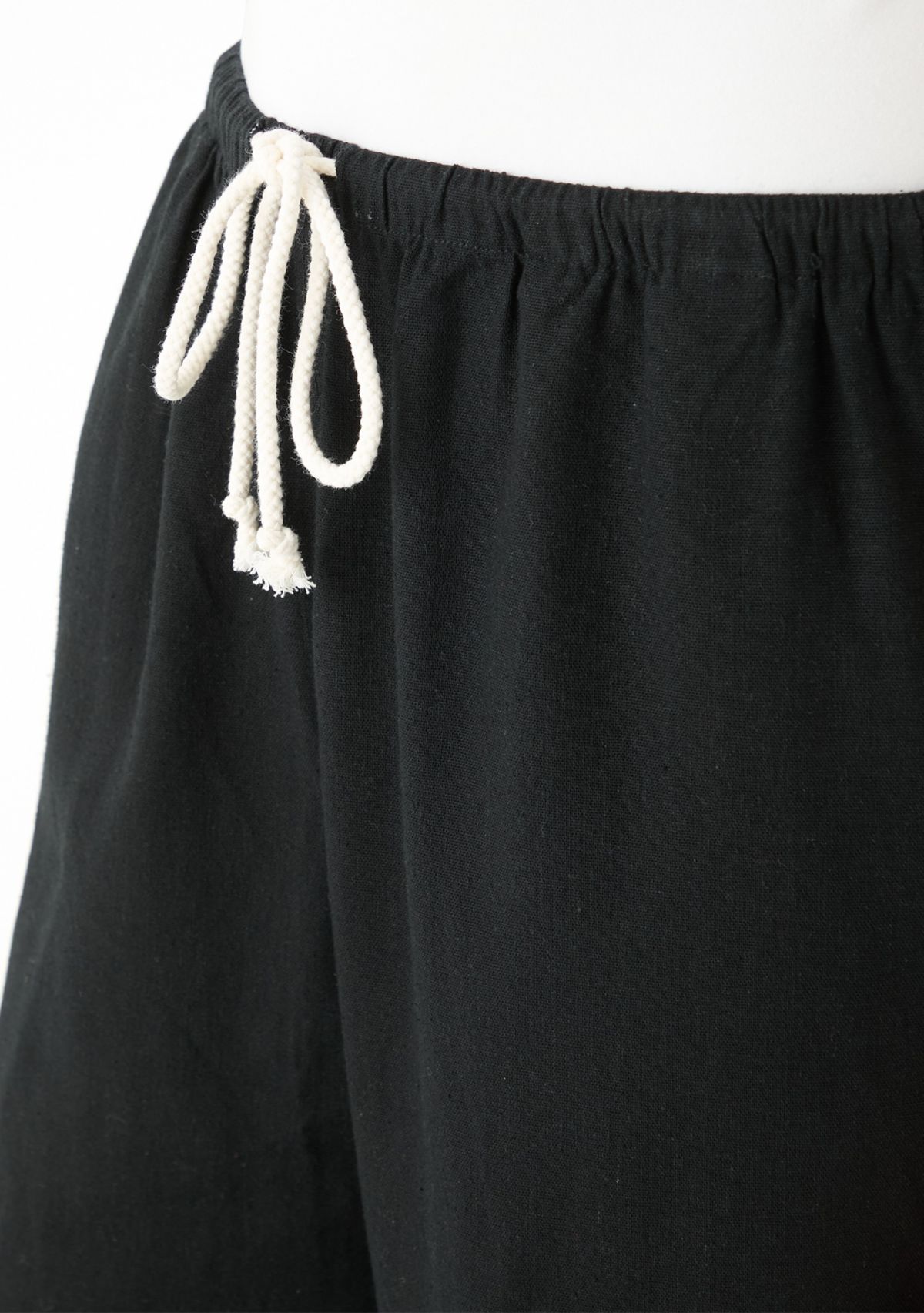 Womens Linen Drawstring Pants