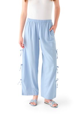 Vanilla Star Women's Bow Ties Pull On Pants