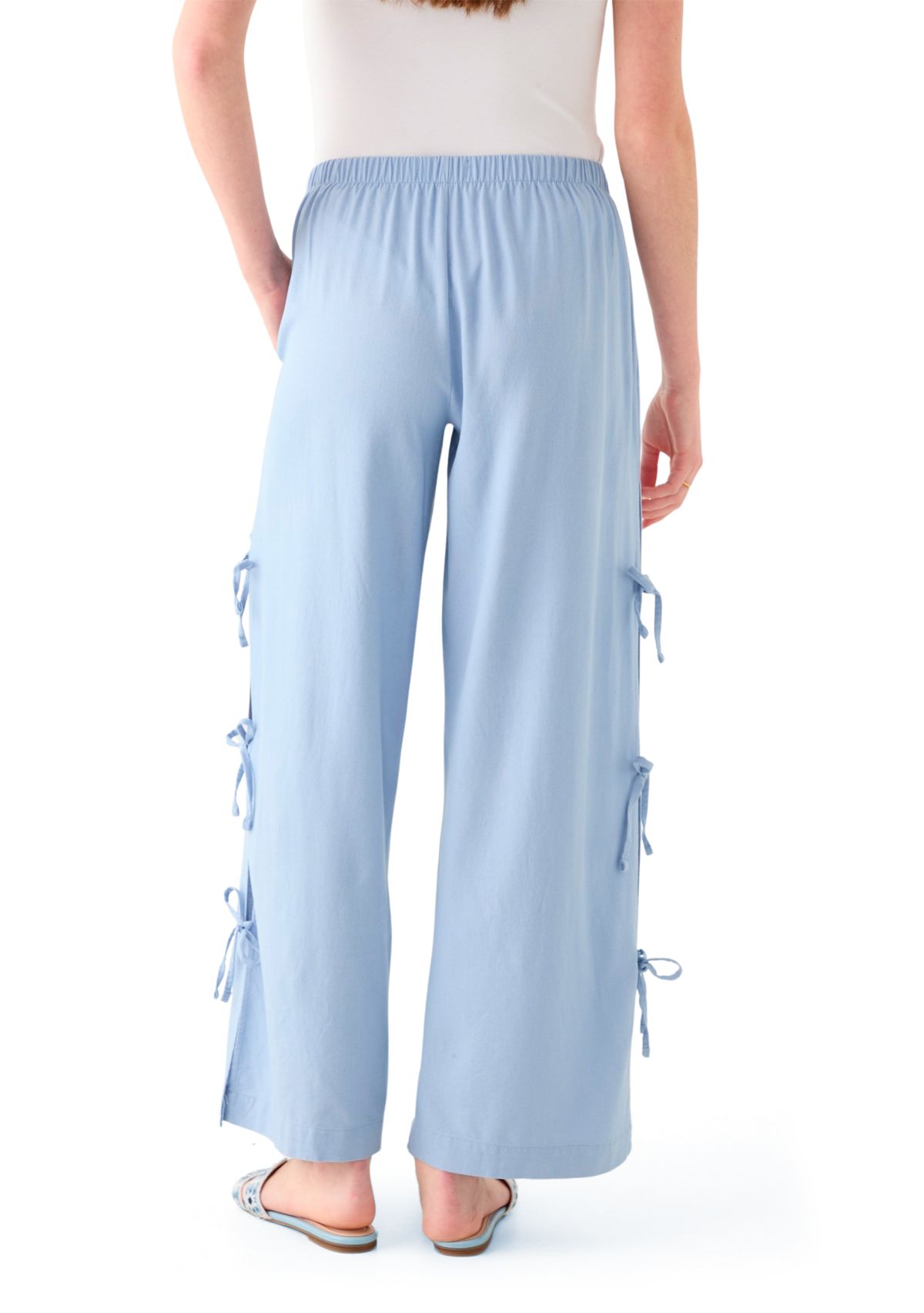 Womens Bow Ties Pull On Pants