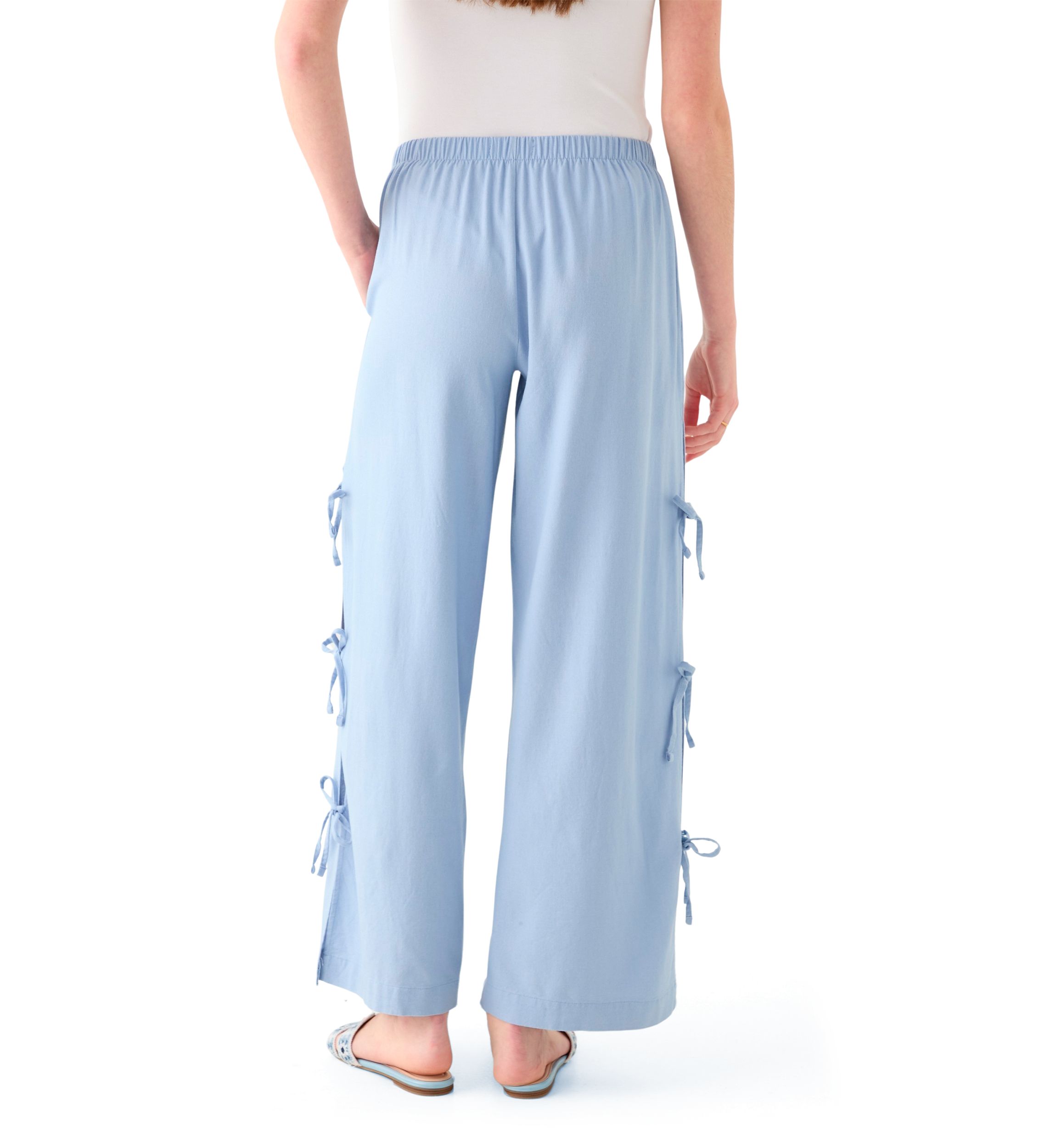 Womens Bow Ties Pull On Pants