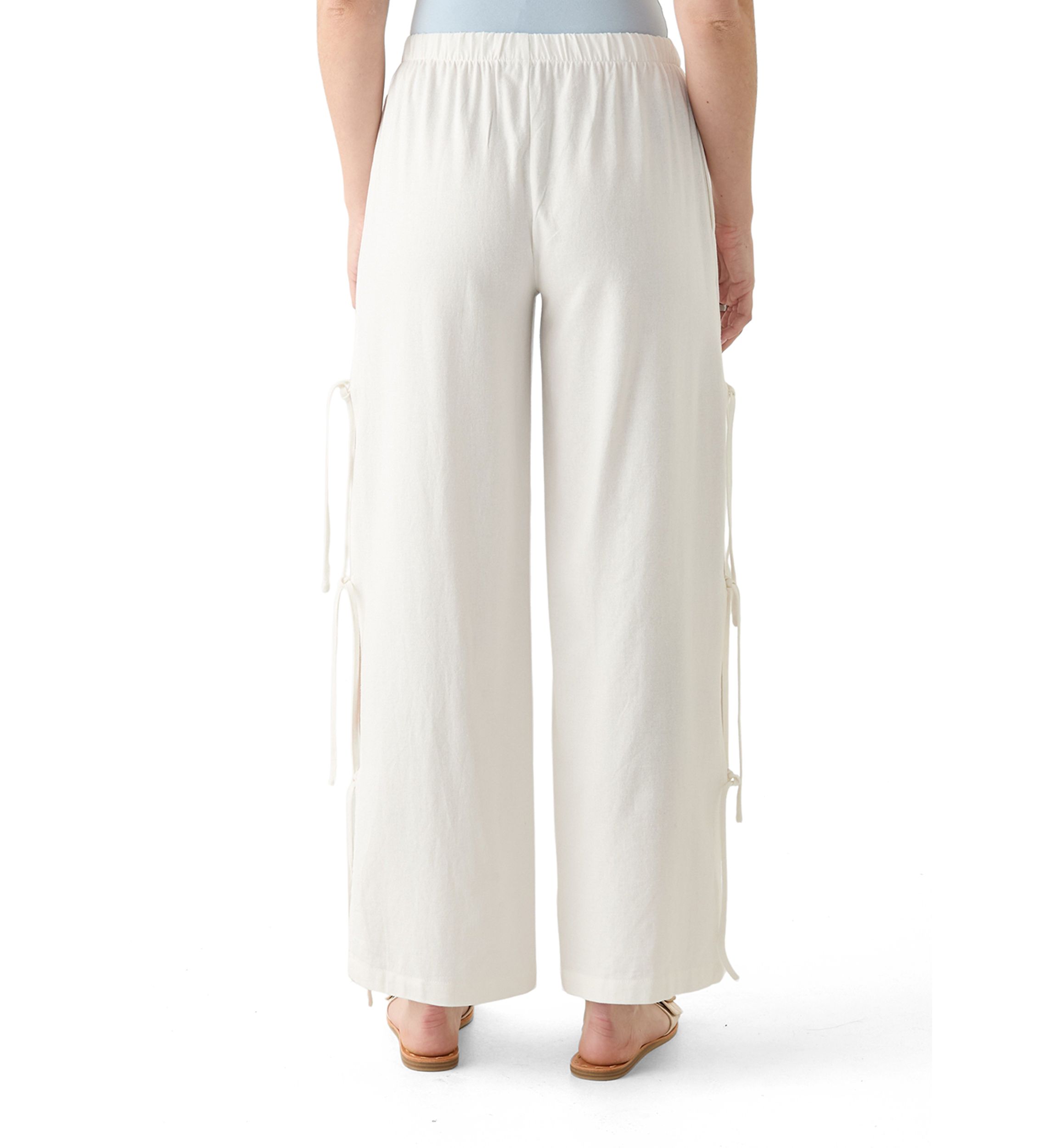 Womens Bow Ties Pull On Pants