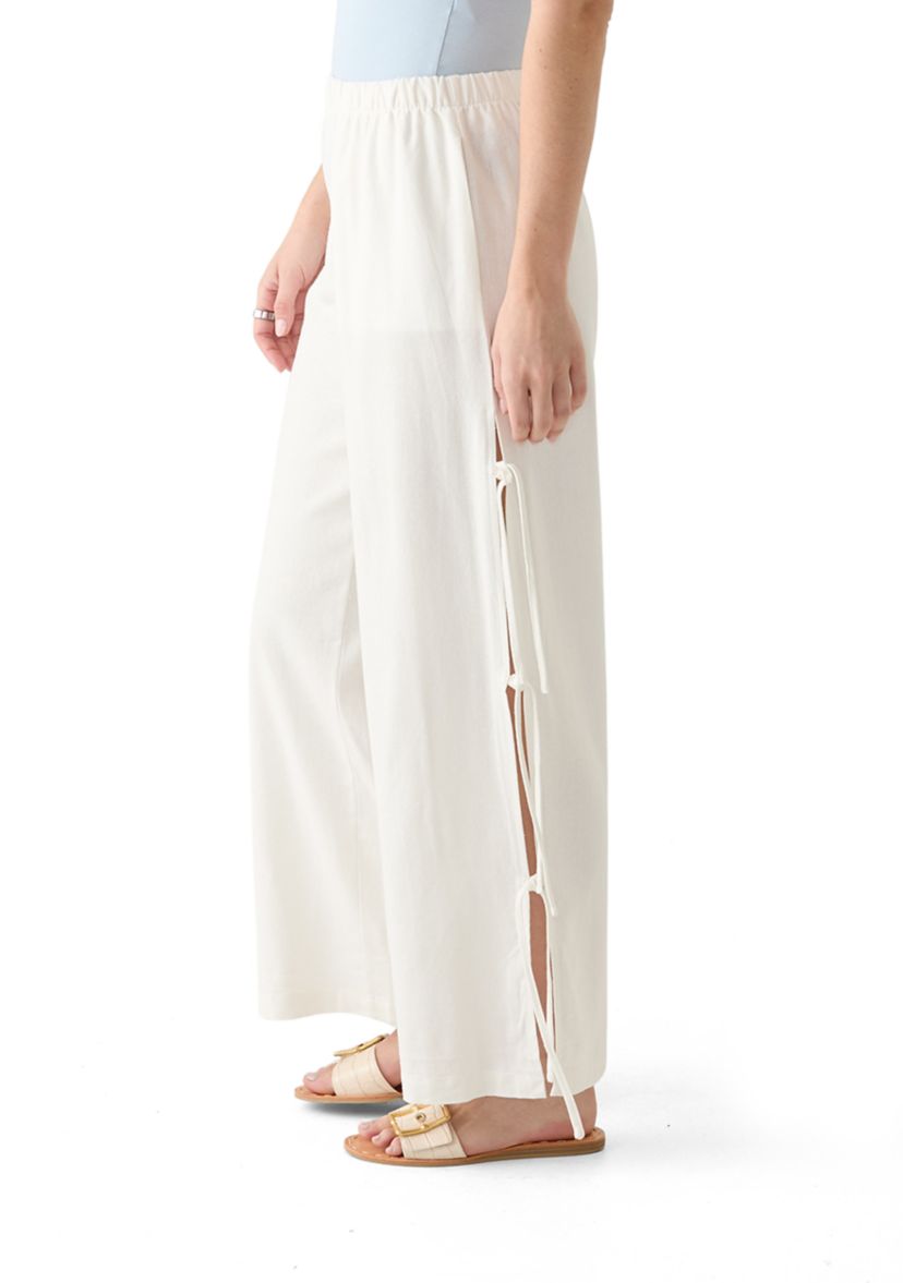 Womens Bow Ties Pull On Pants