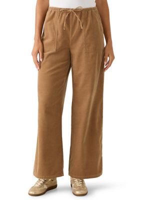 Vanilla Star Women's Mini Waist Pants with Porkchop Pockets, Medium
