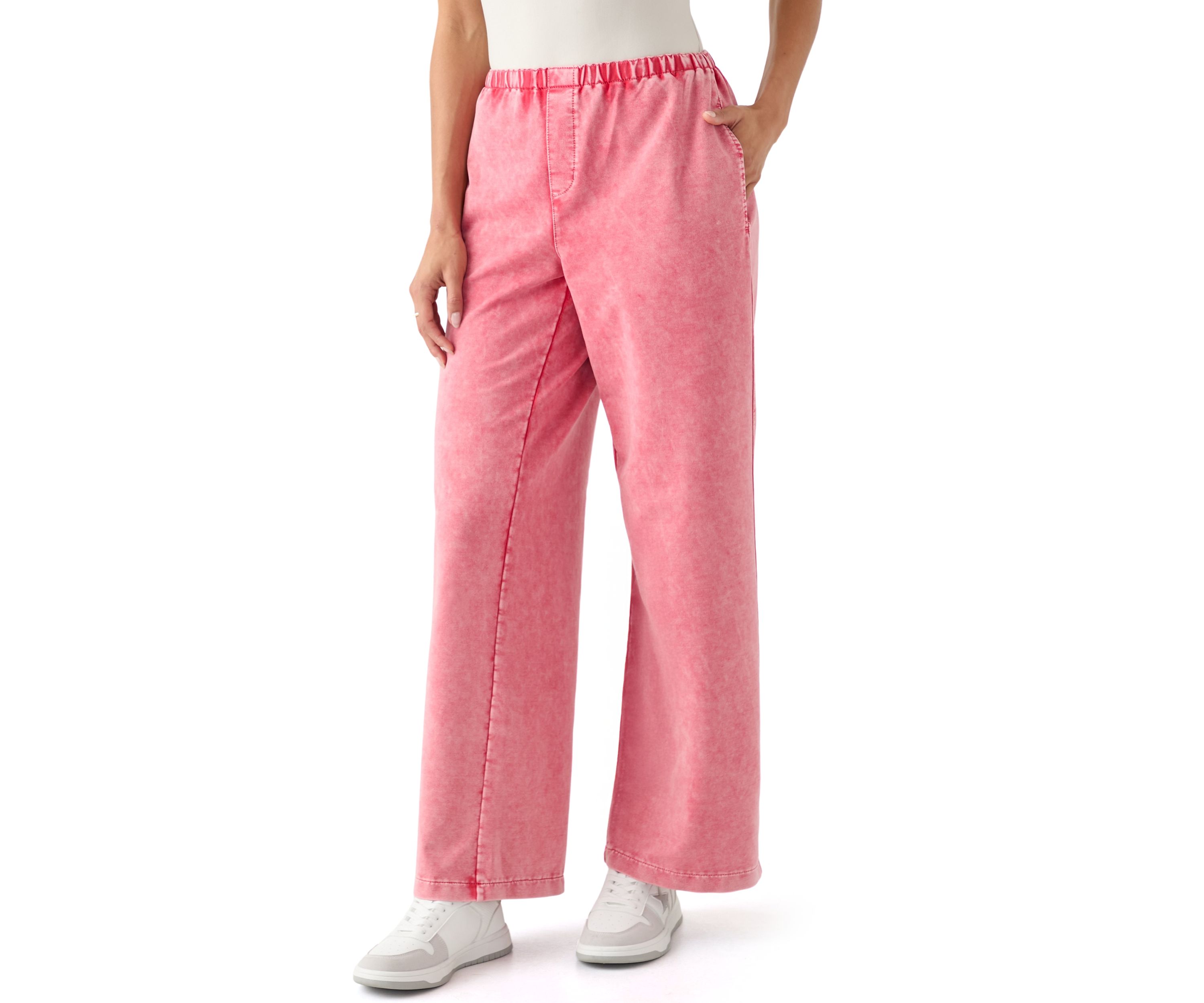 Womens Mini Waist Pull On Pants