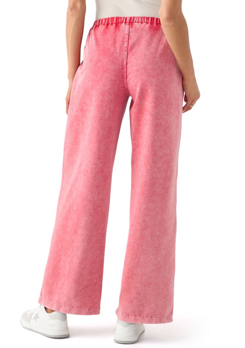 Womens Mini Waist Pull On Pants