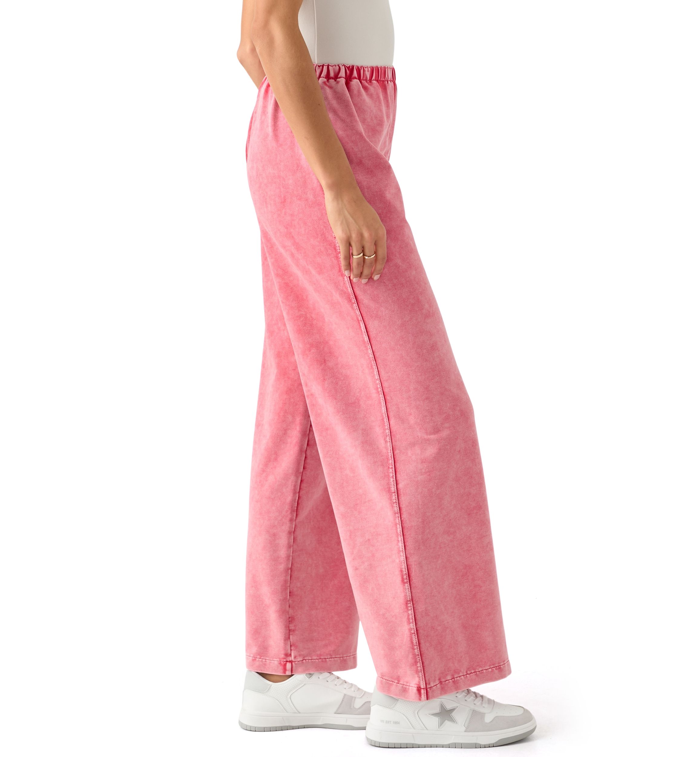 Womens Mini Waist Pull On Pants