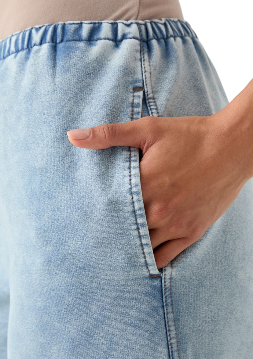 Womens Mini Waistband Pull On Pants 