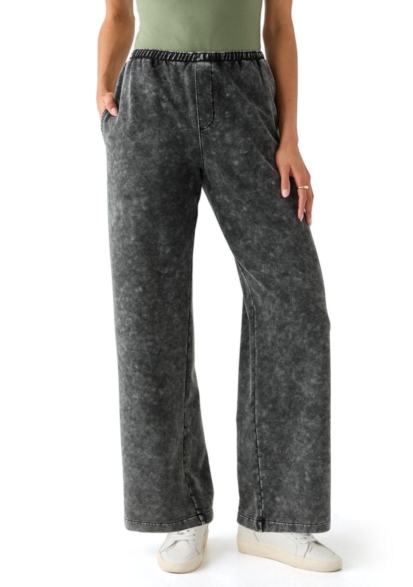 Womens Mini Waist Pull On Pants