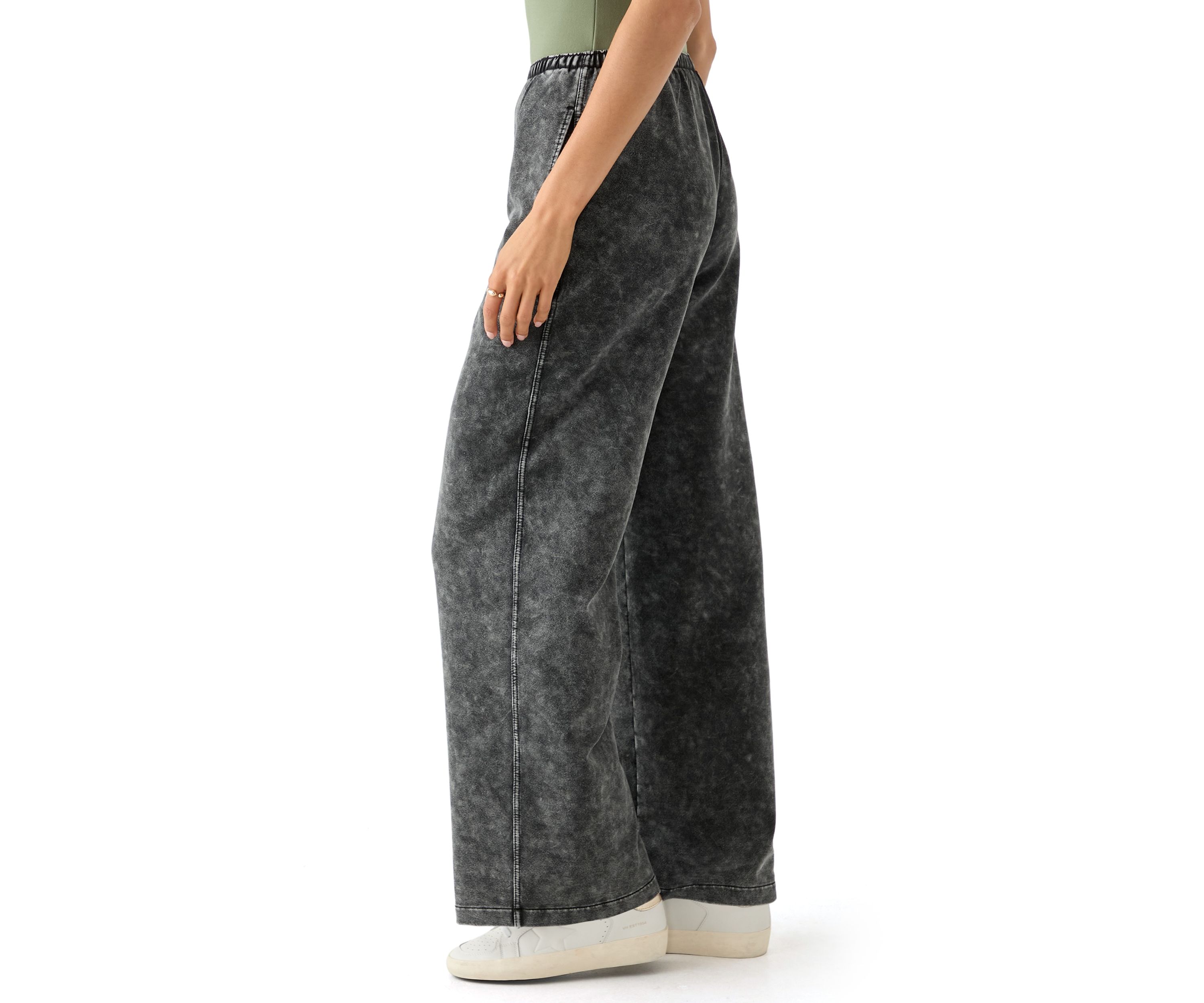 Womens Mini Waist Pull On Pants