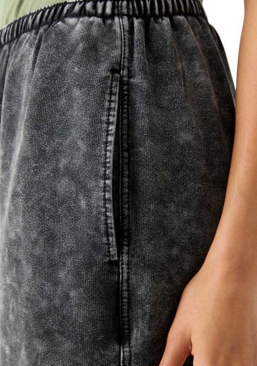 Womens Mini Waist Pull On Pants