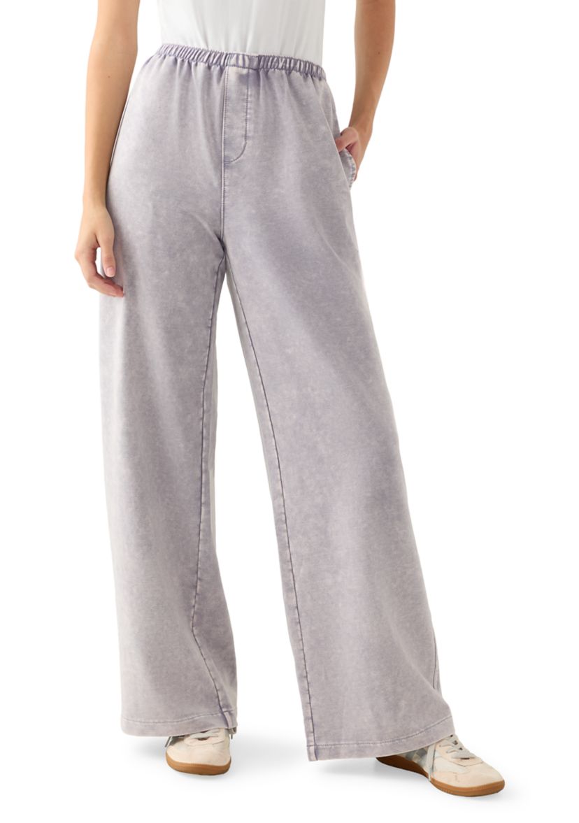 Womens Mini Waist Pull On Pants