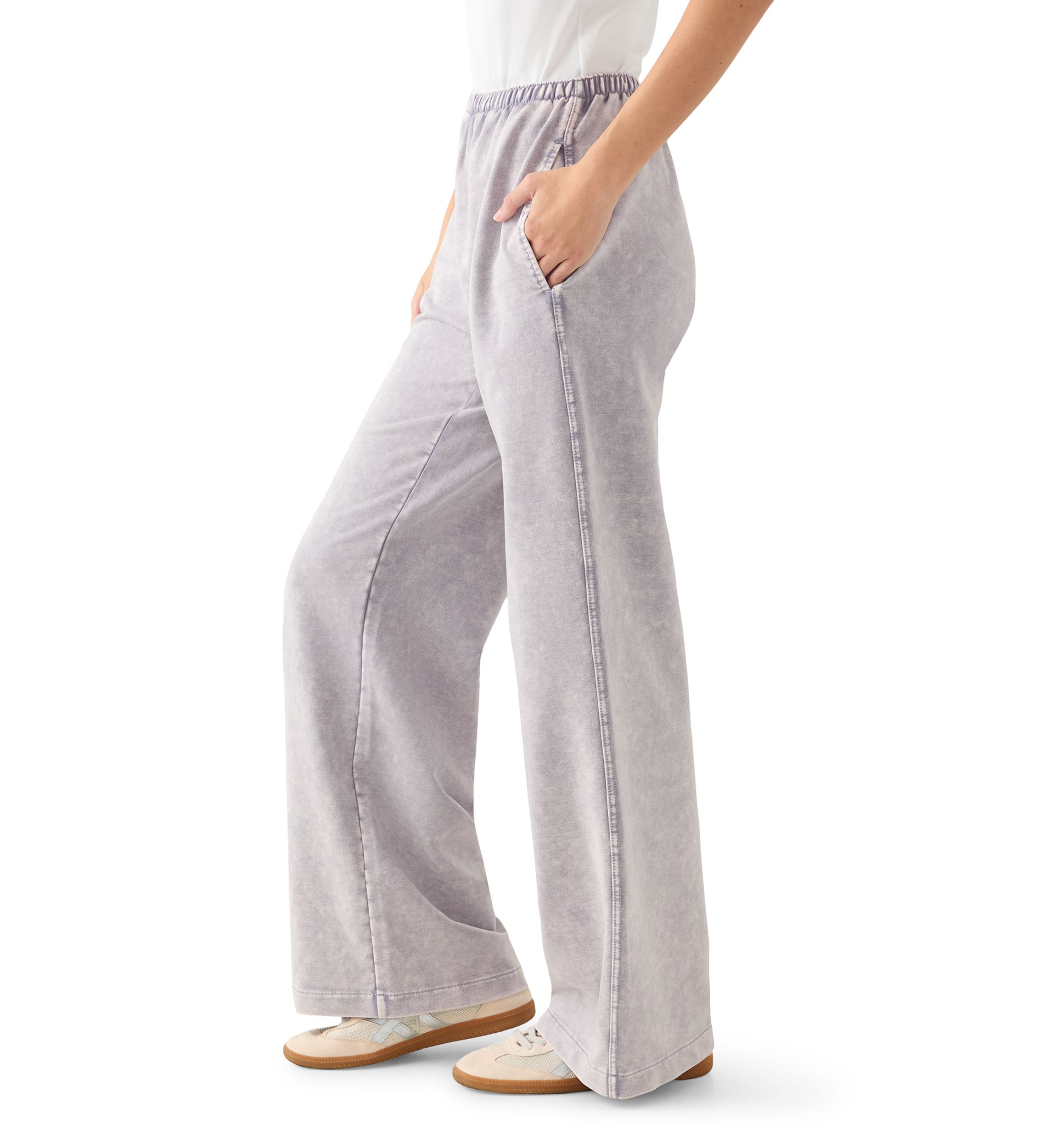 Womens Mini Waist Pull On Pants