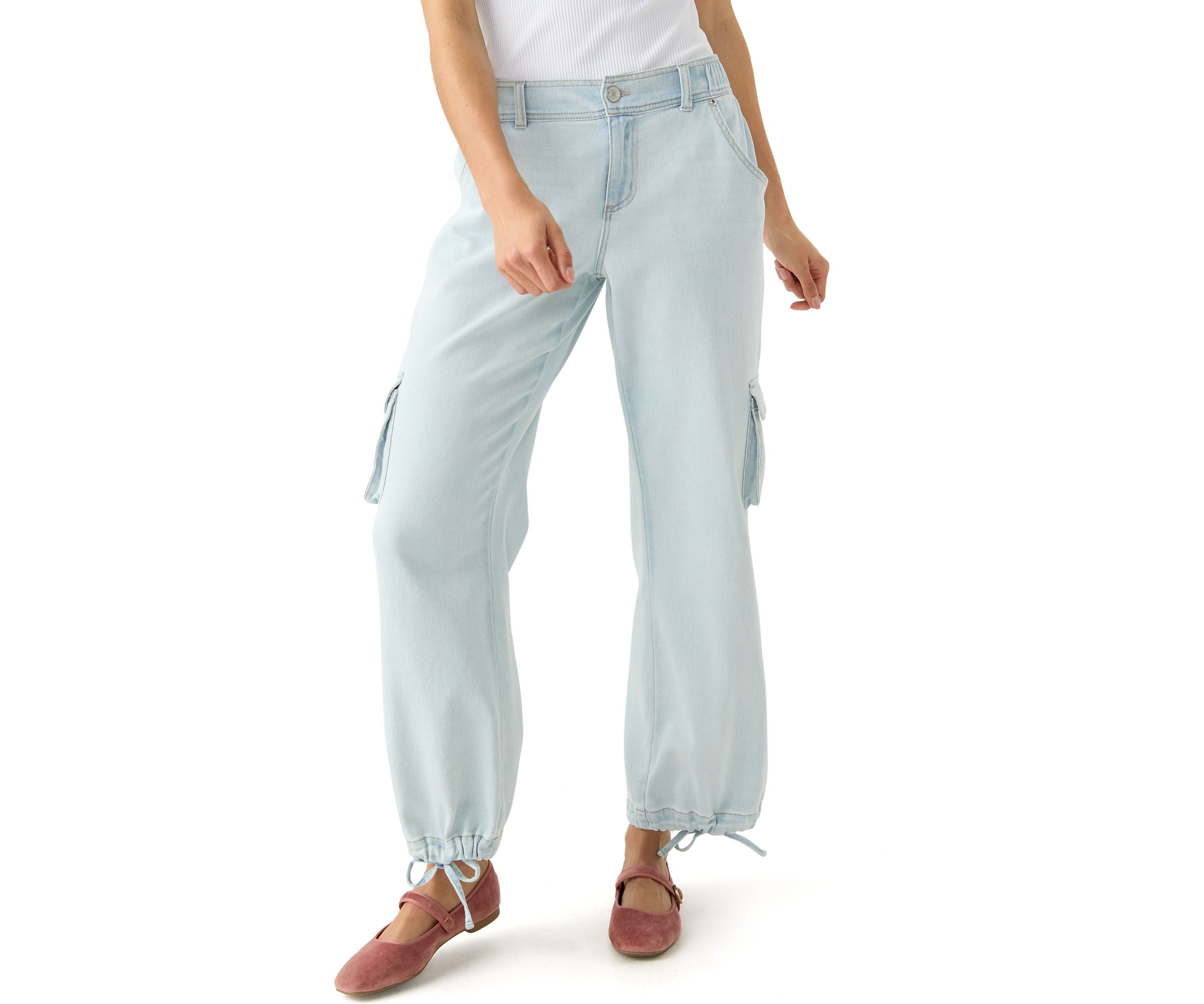 Womens Cargo Jeans