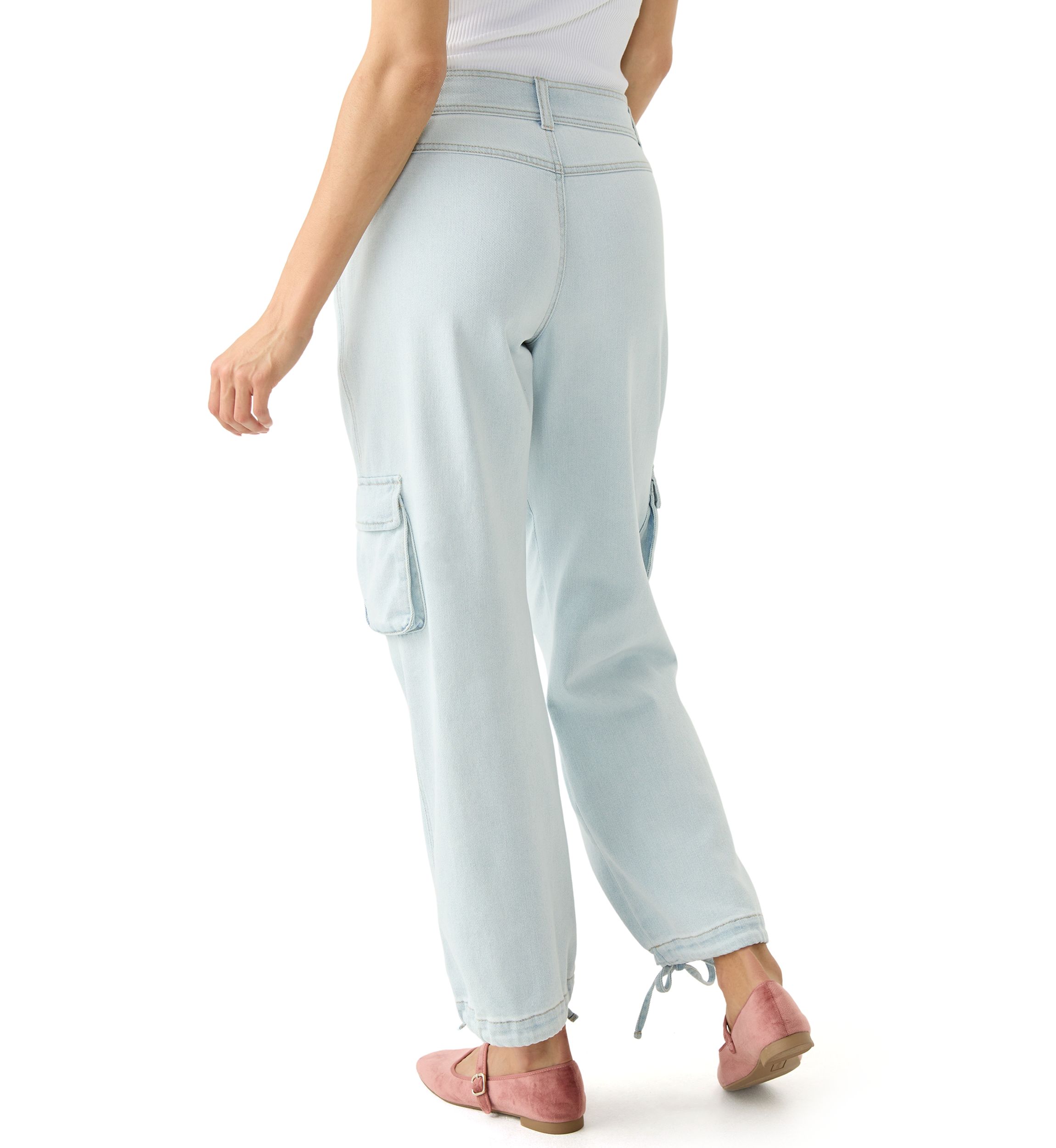Womens Cargo Jeans