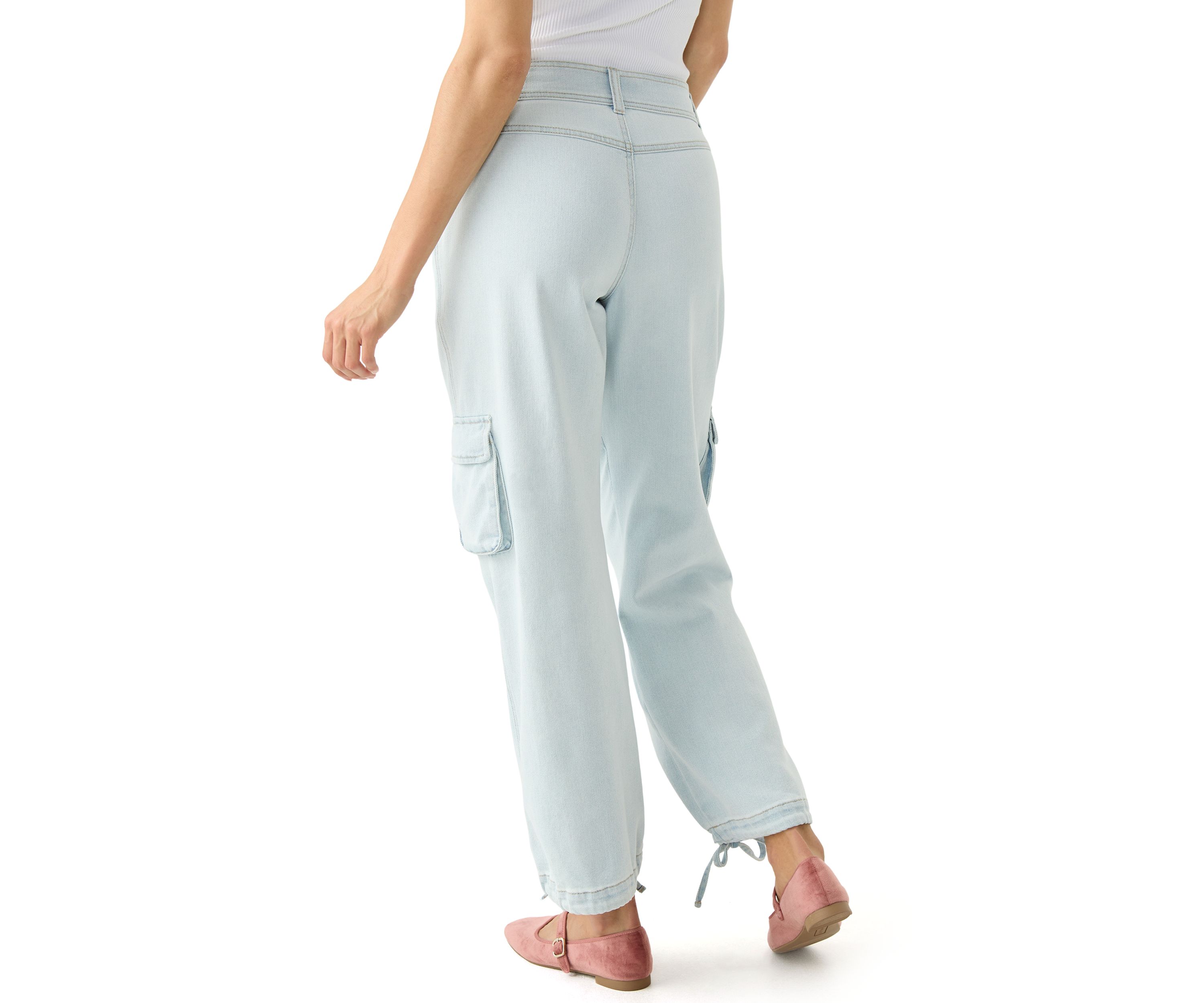 Womens Cargo Jeans