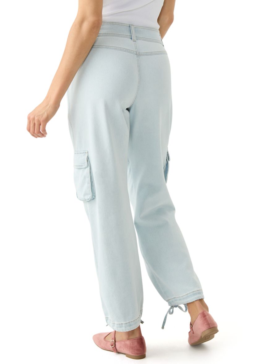 Womens Cargo Jeans
