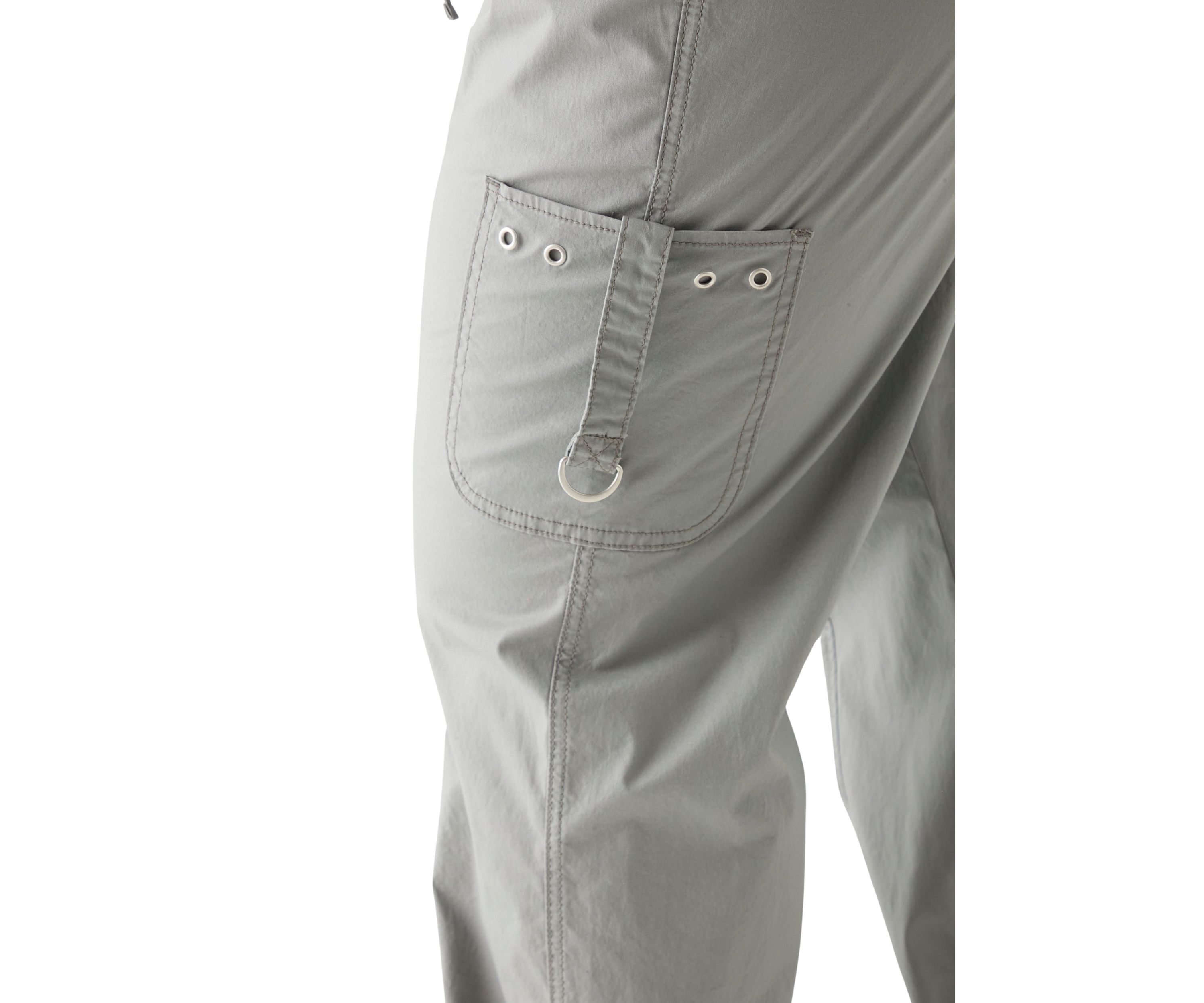 Plus Size Ribbed Waist Poplin Utility Pants