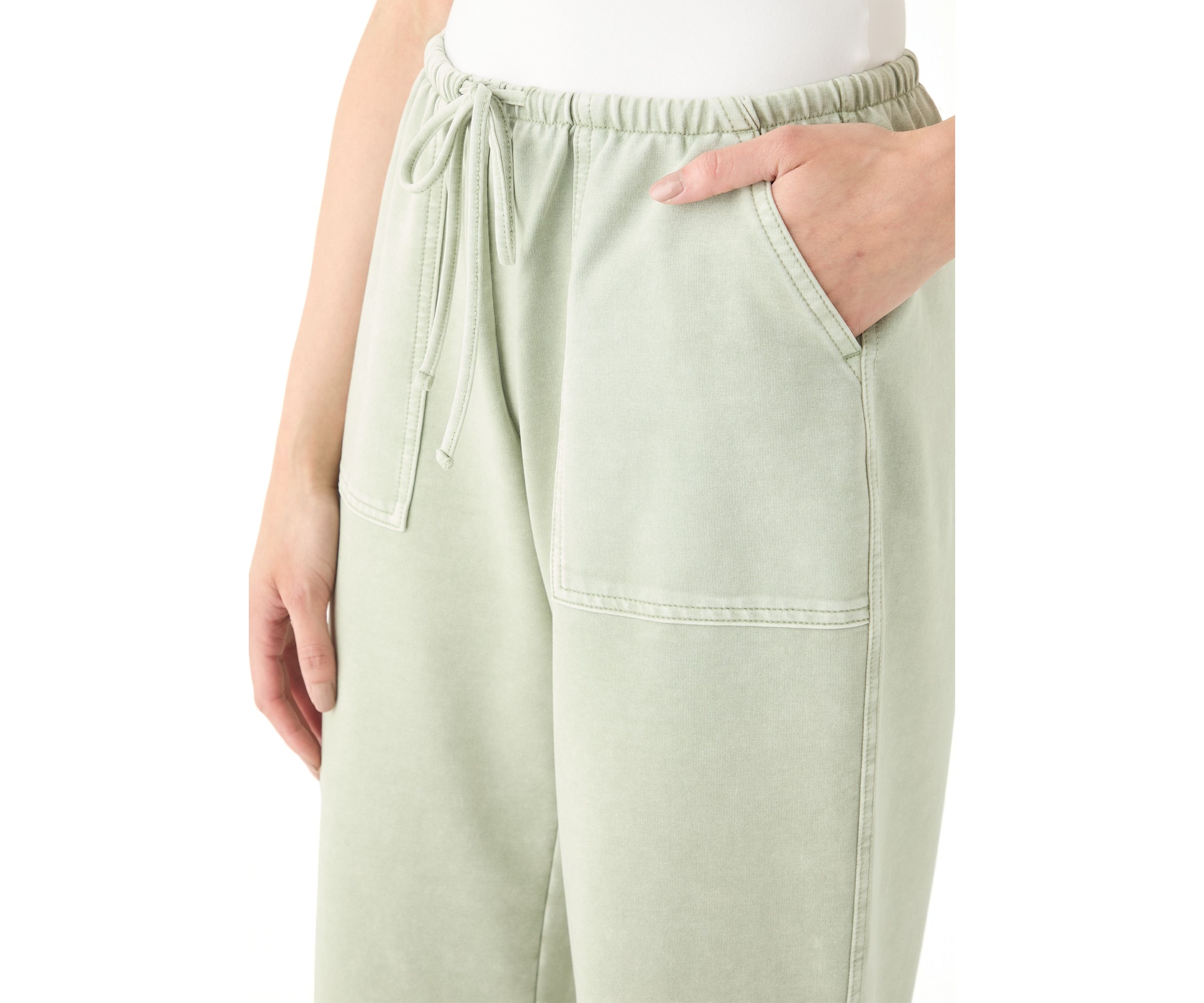 Womens Mini Waist Porkchop Pants