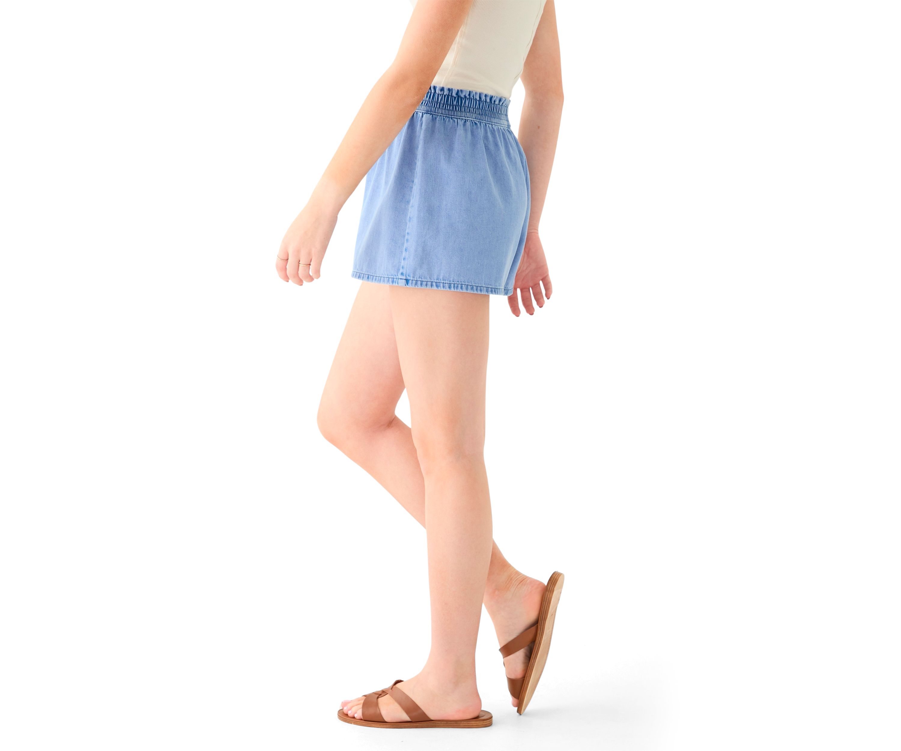 Womens Paper Bag Shorts