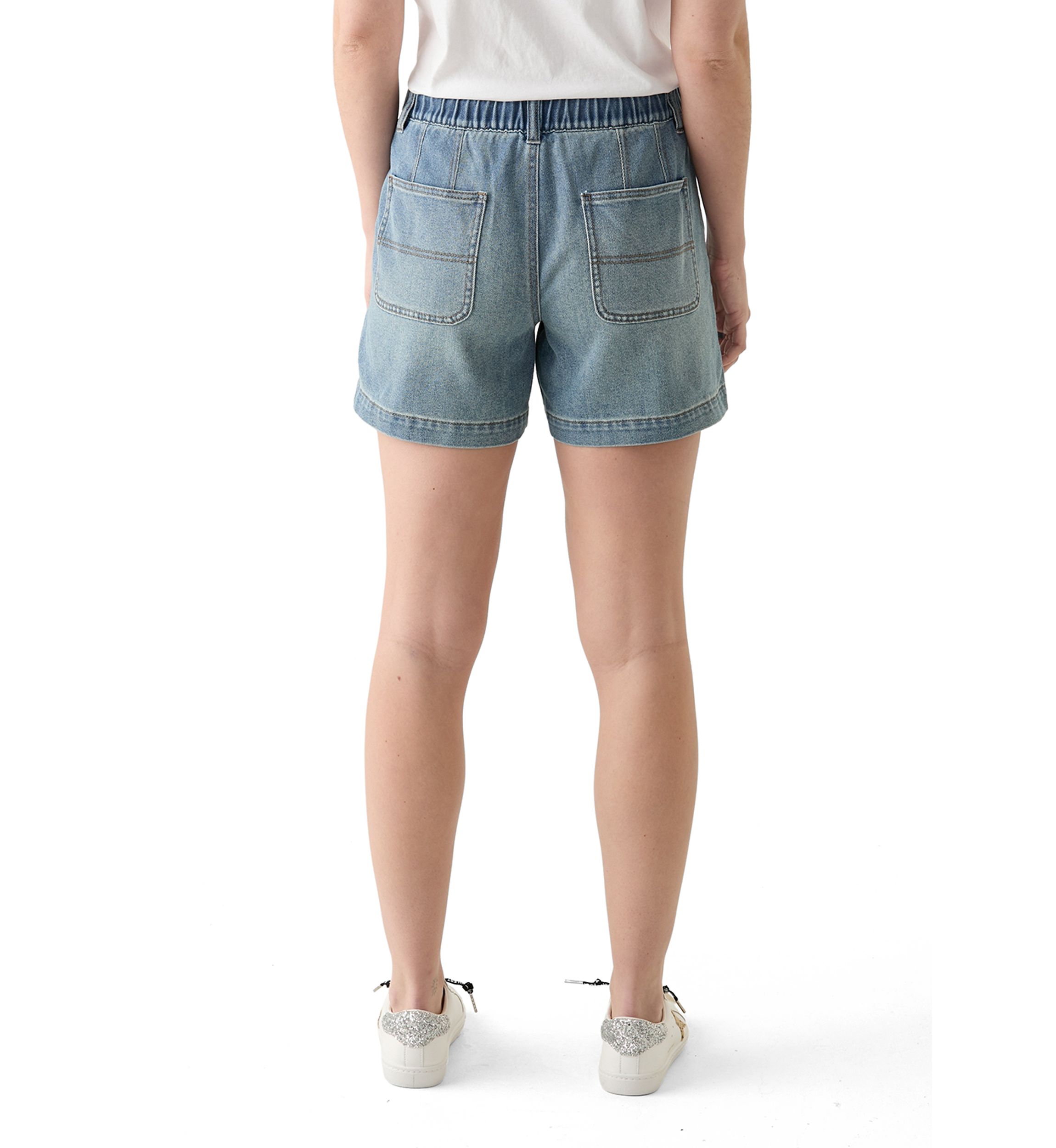 Womens Utility Longline Shorts