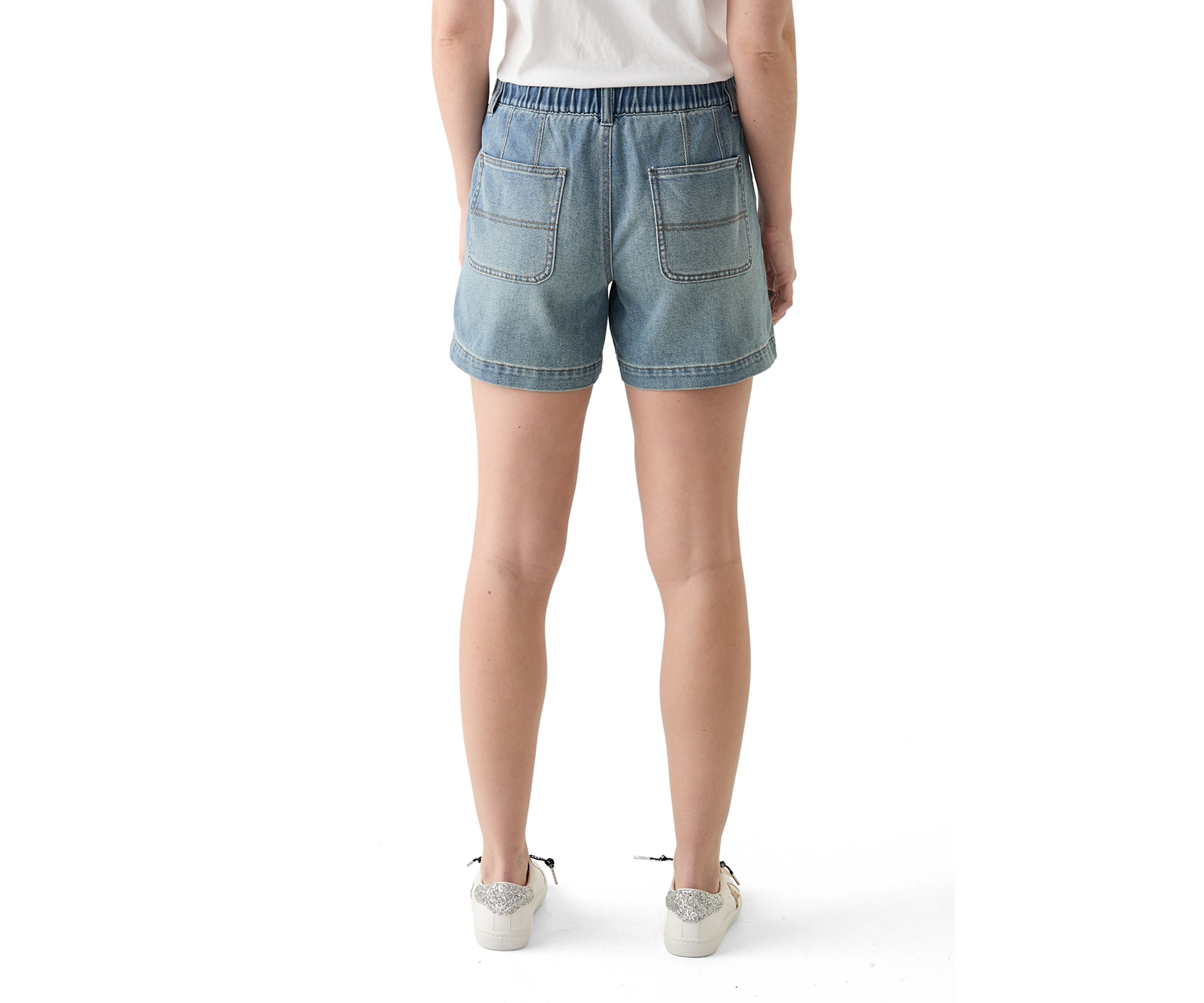 Womens Utility Longline Shorts