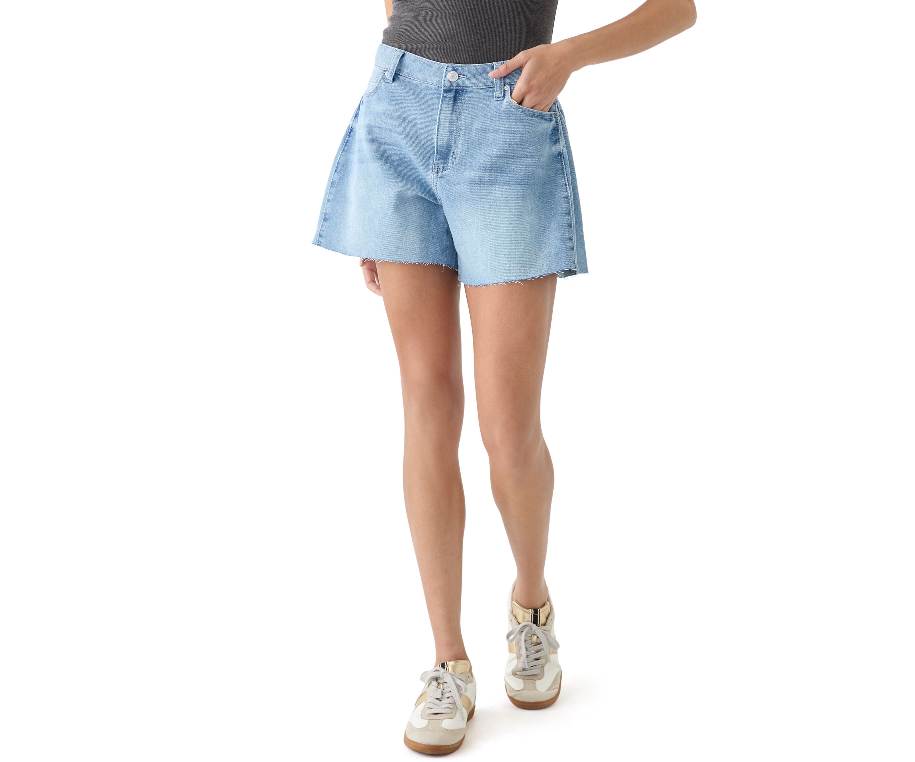 Womens Skirty Denim Shorts