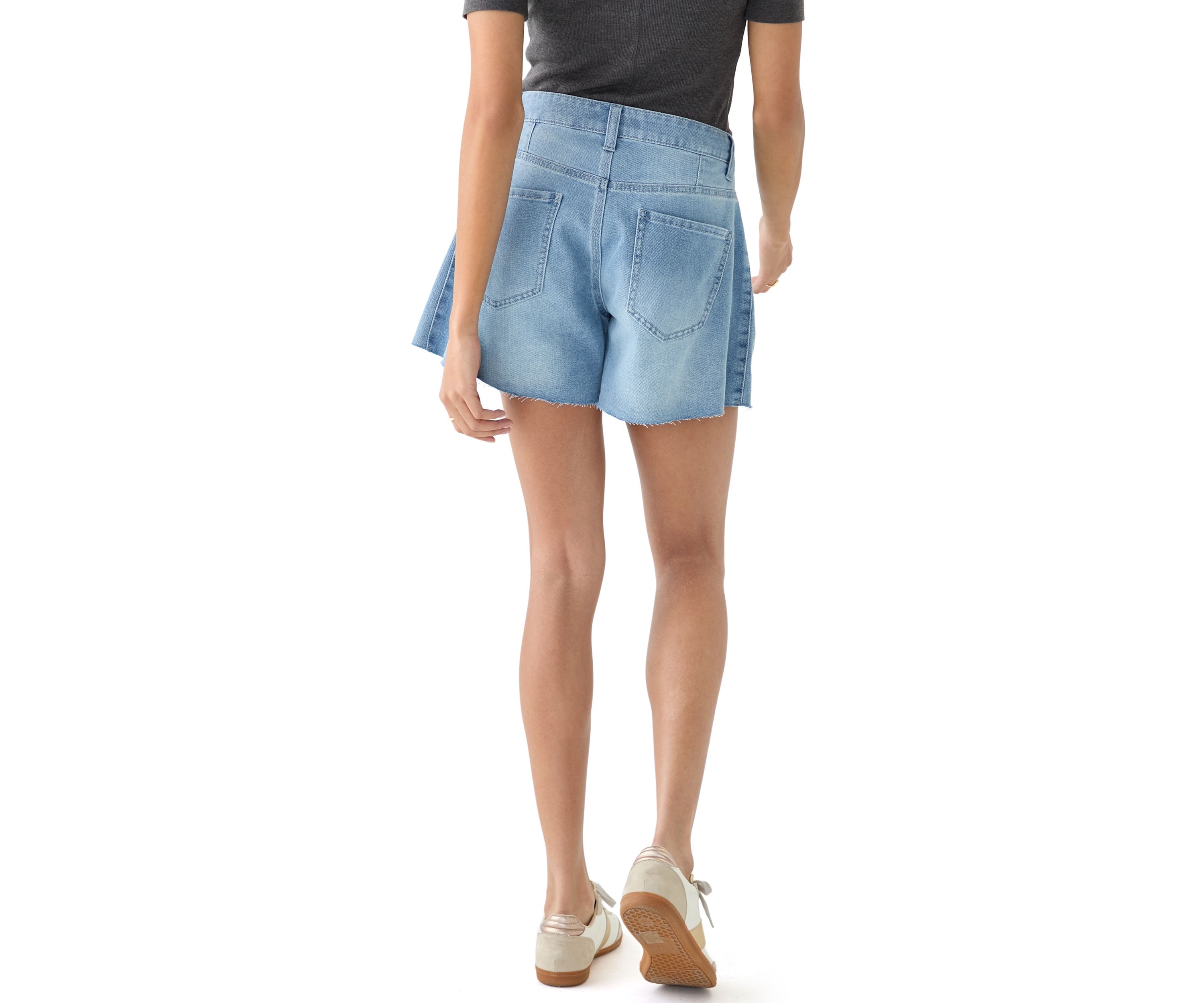 Womens Skirty Denim Shorts
