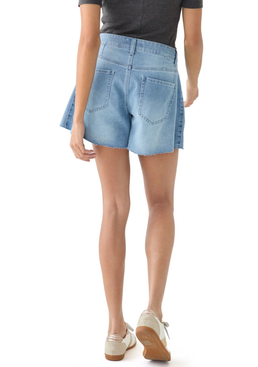 Womens Skirty Denim Shorts