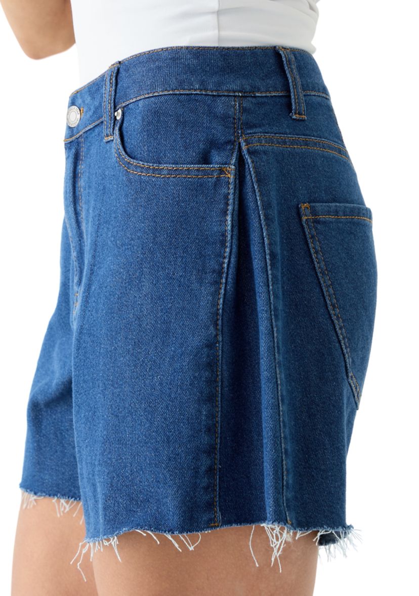 Womens Skirty Denim Shorts
