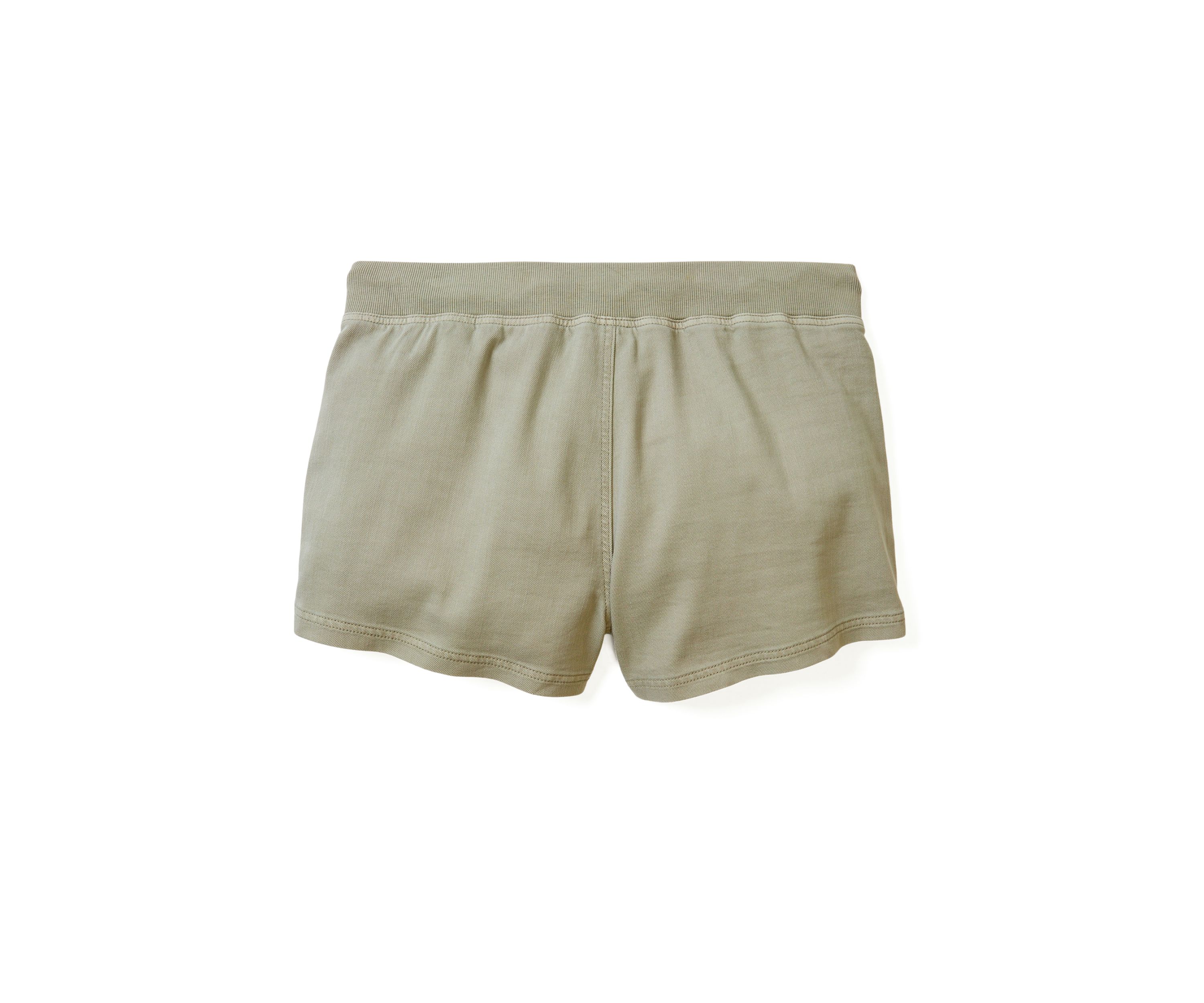 Plus Size Ribbed Waist Shorts