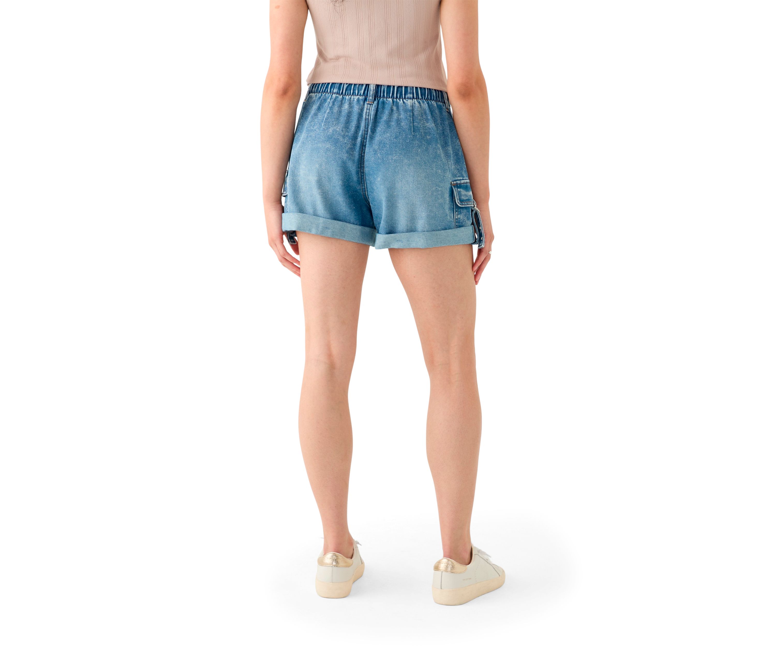 Womens Front Tie Shorts