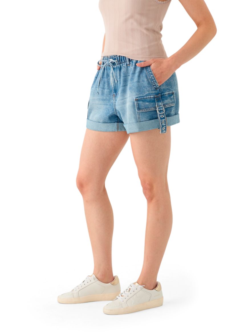 Womens Front Tie Shorts