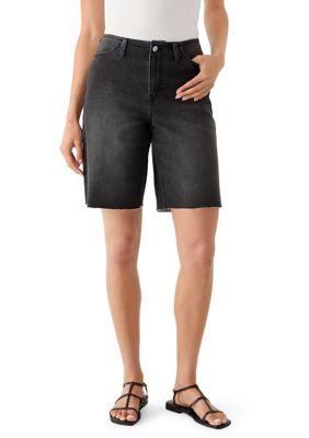 Vanilla Star Women's Raw Hem Jorts, 14
